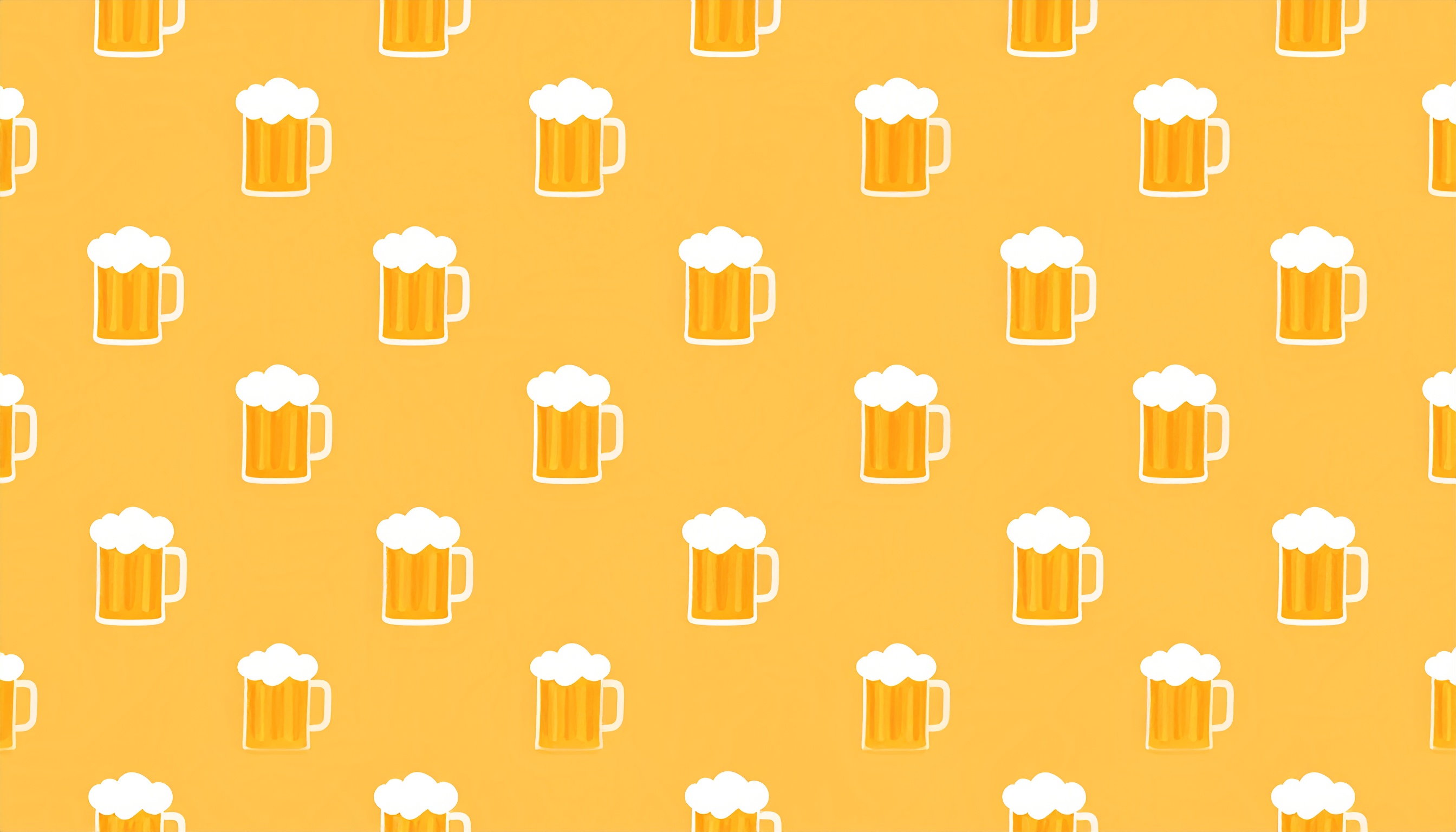 ビールのパターン背景素材