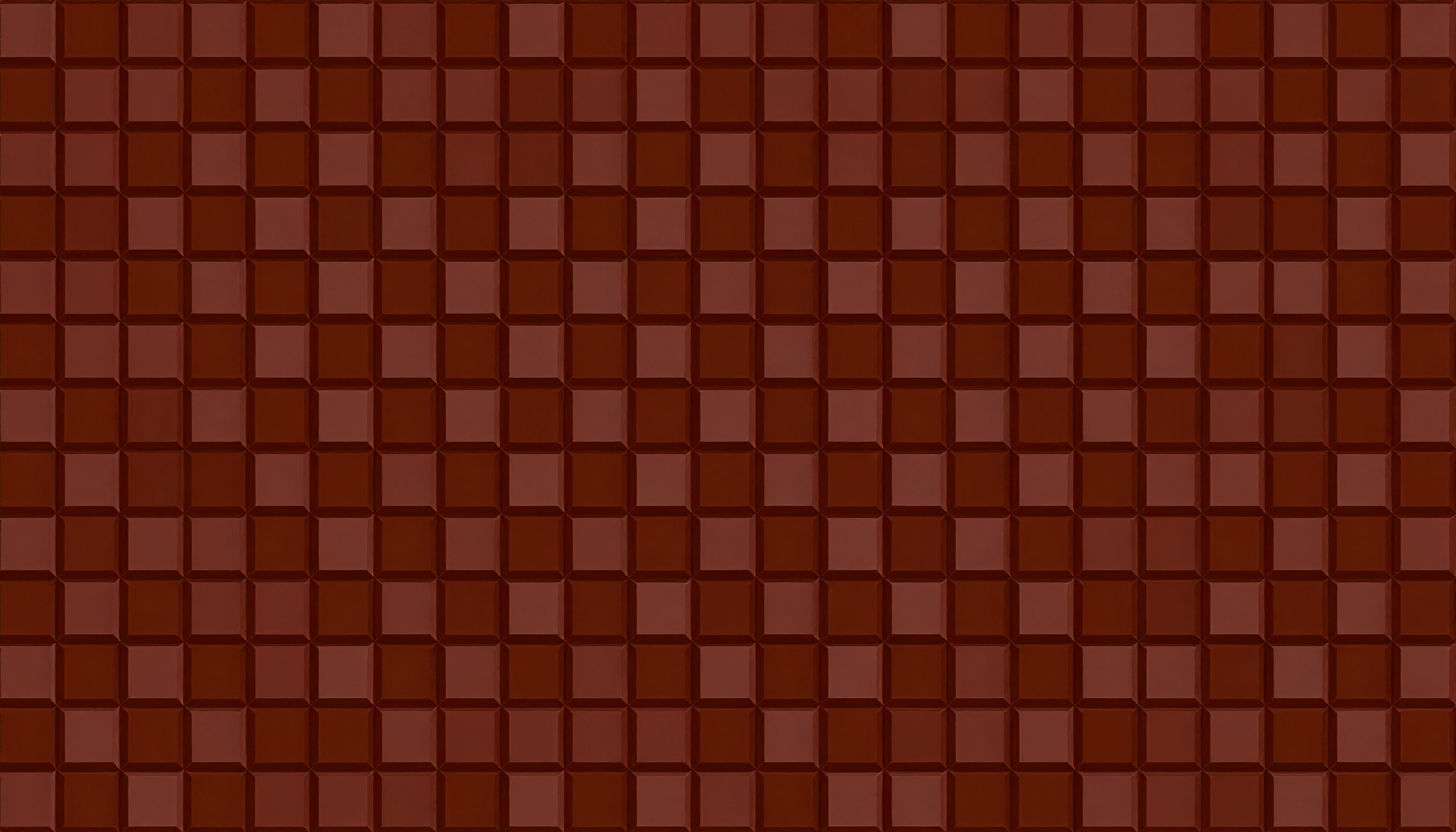 タイル状のブロックチョコレート背景