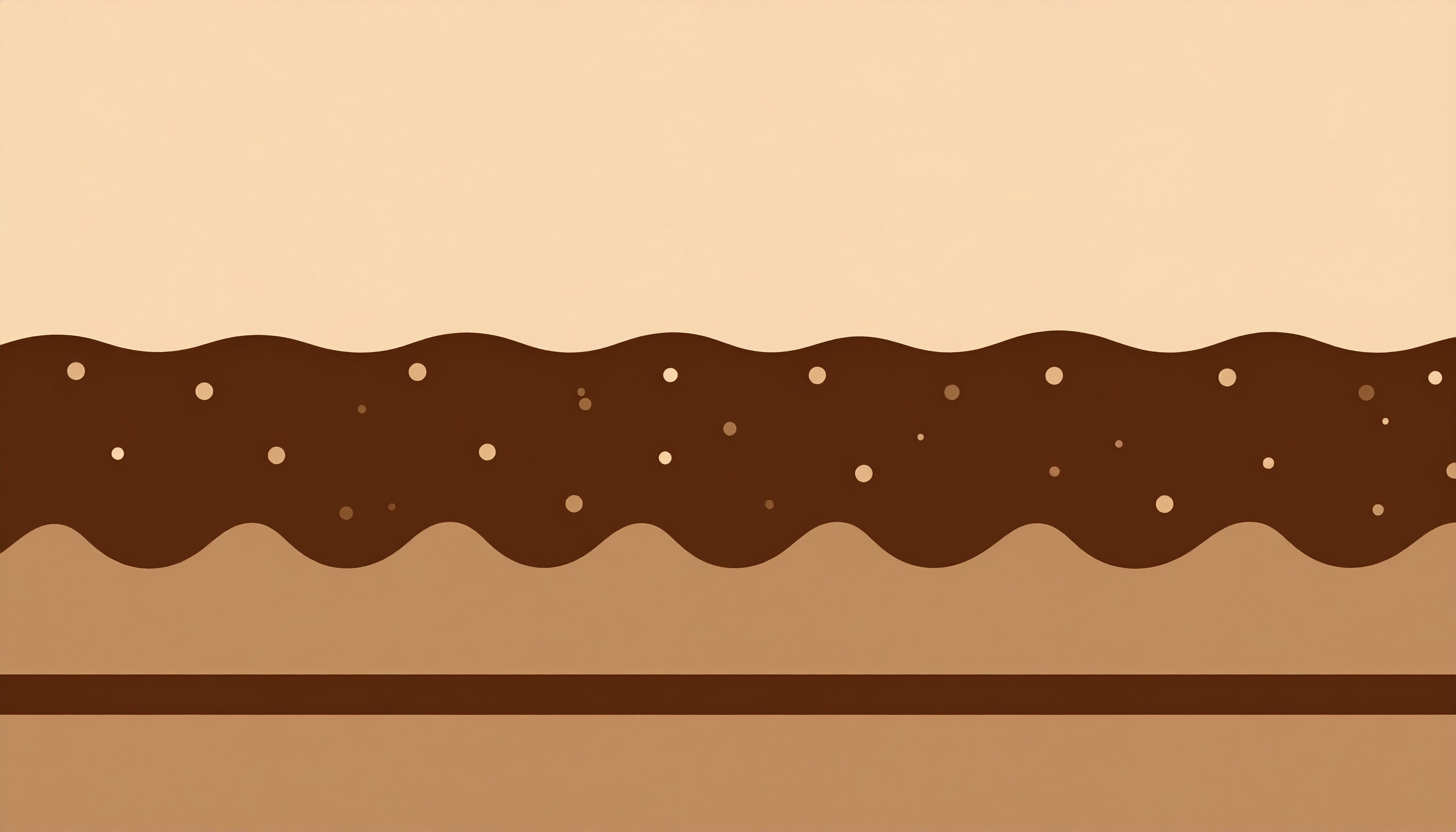 チョコレートケーキの断面イラスト背景