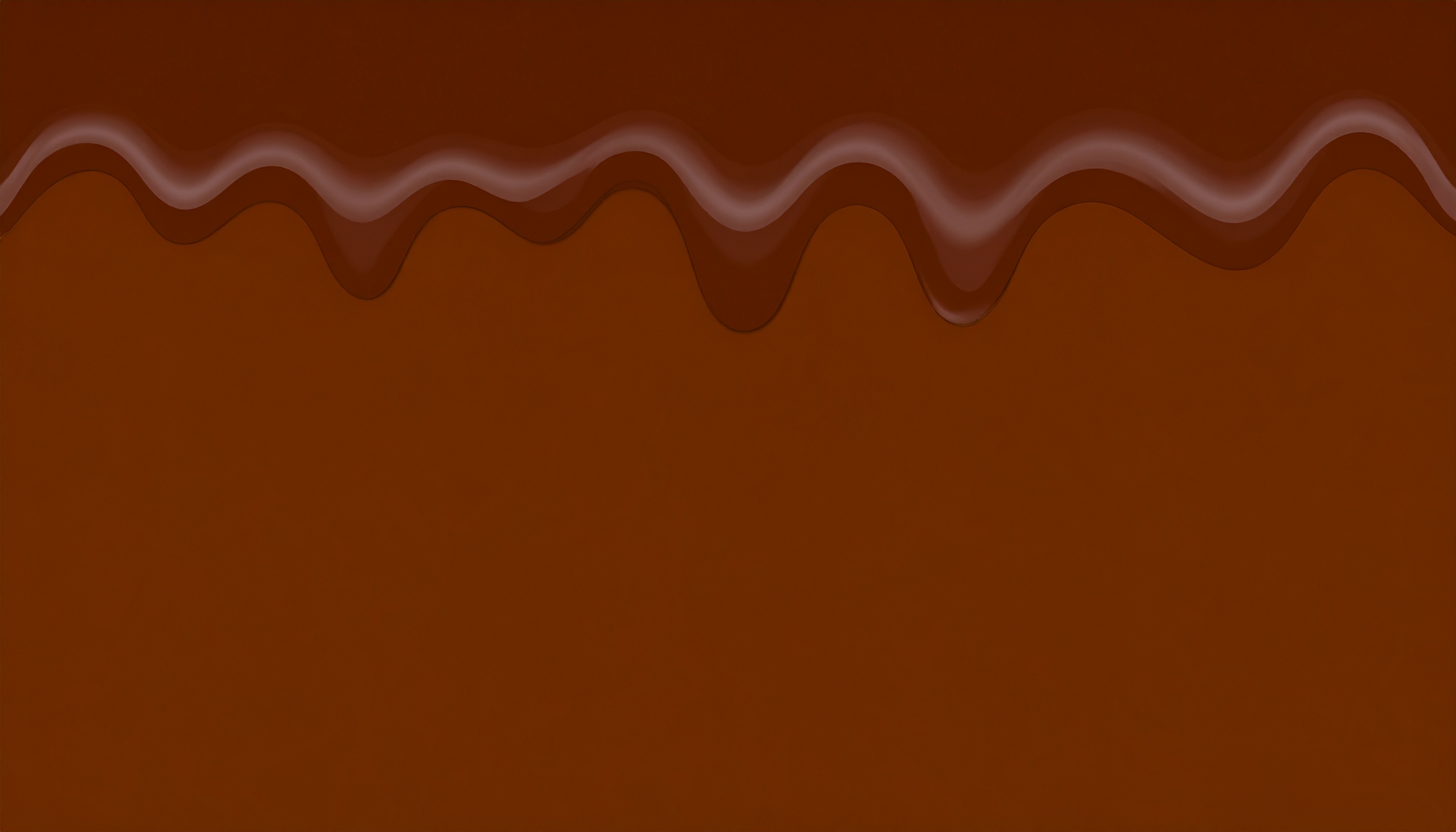 溶けるチョコレートの背景イラスト