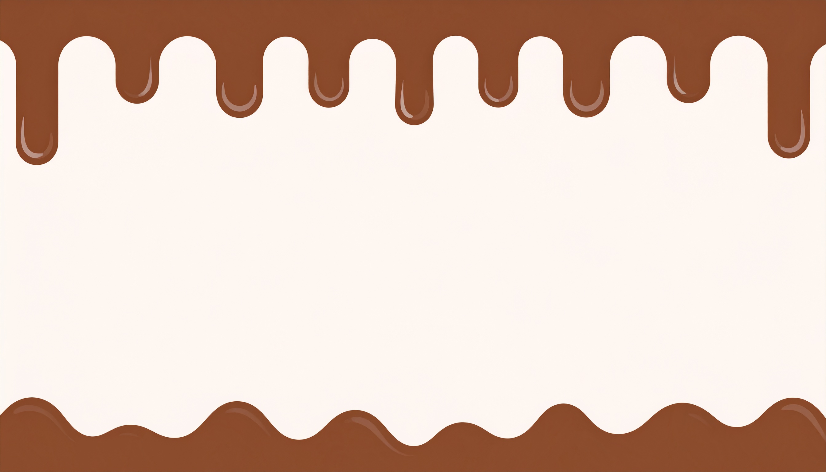 茶色のチョコレート背景イラスト