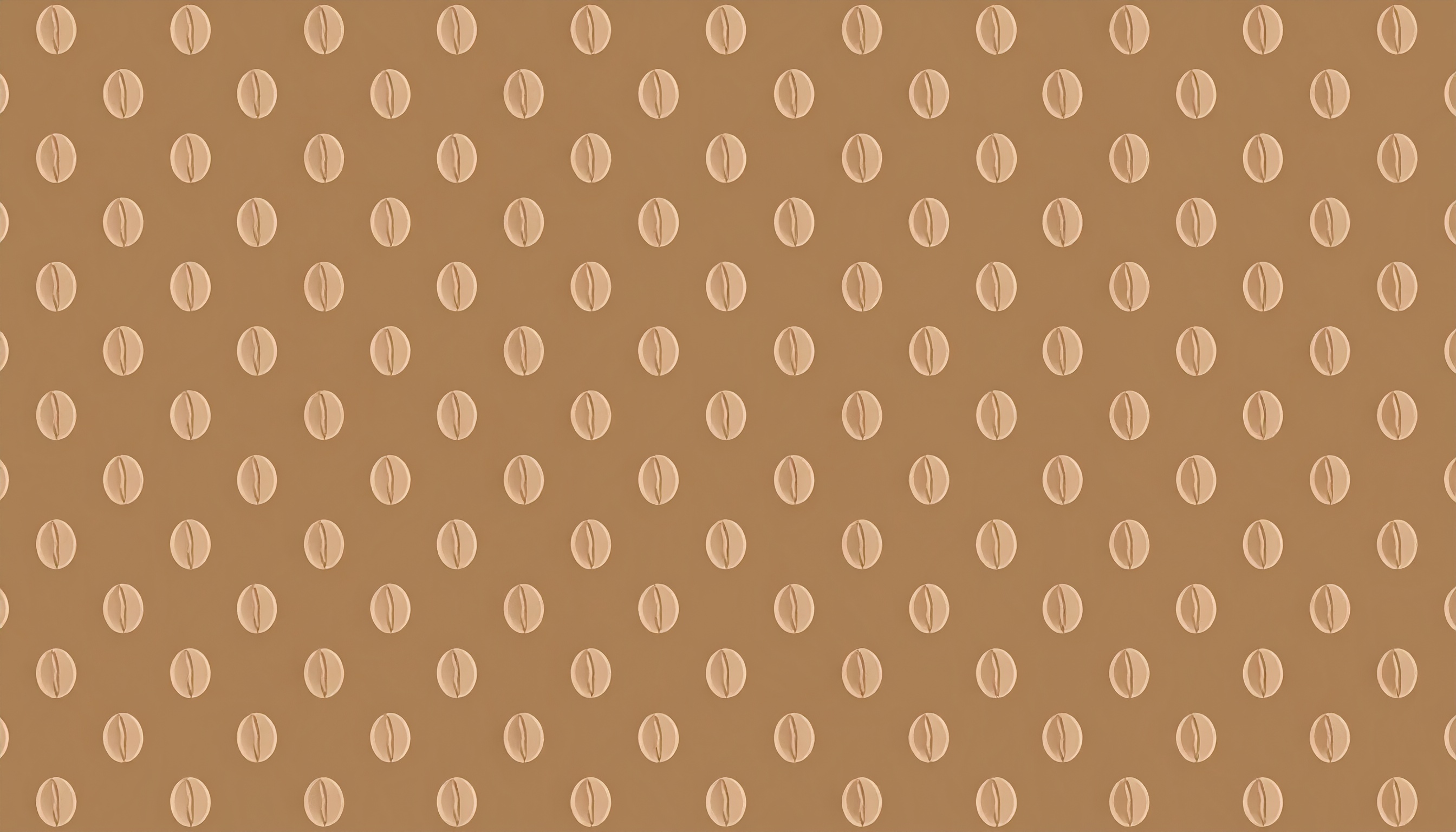コーヒー豆の高画質な背景イラストフリー素材