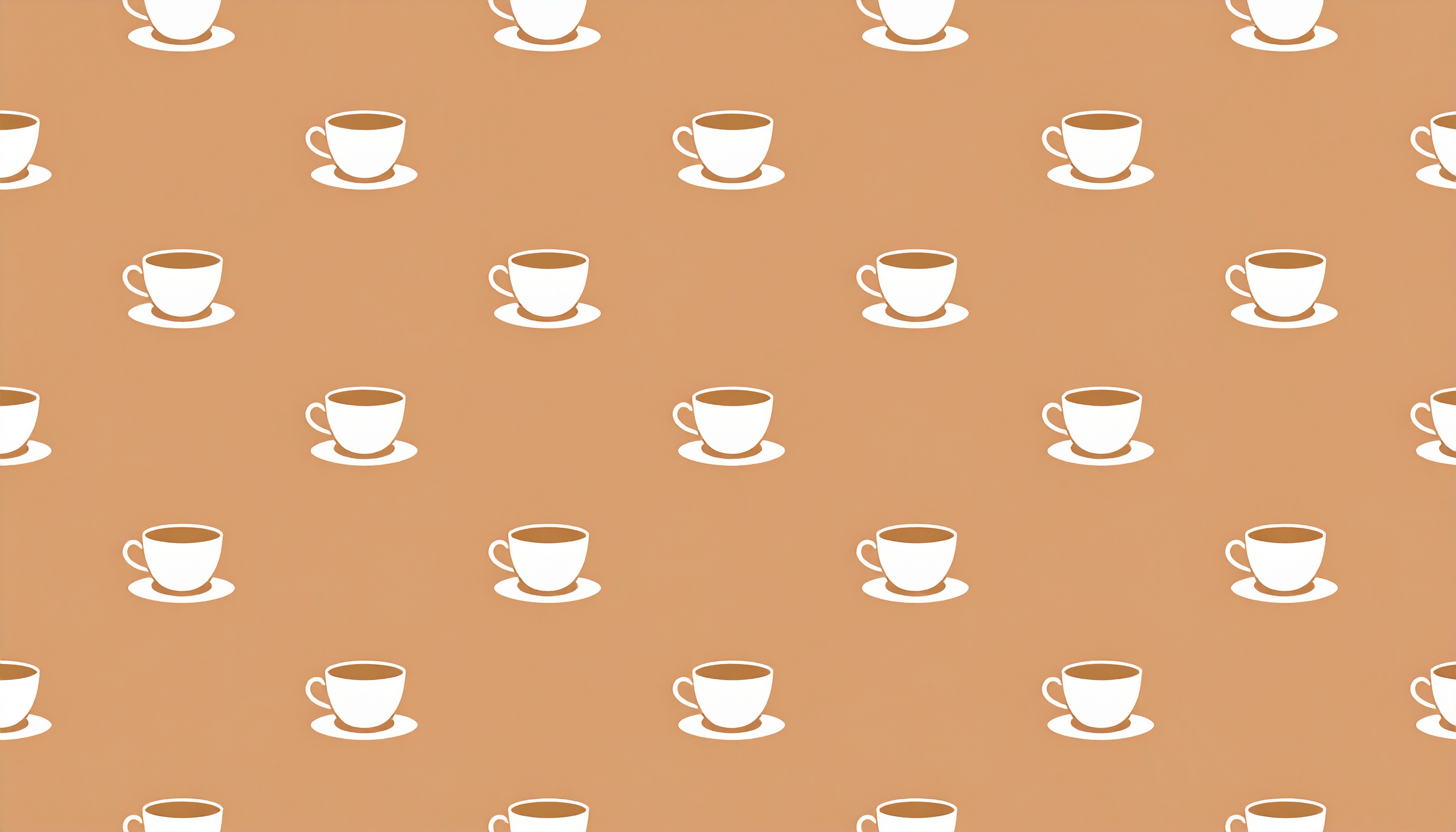 コーヒーのシンプルな背景イラスト