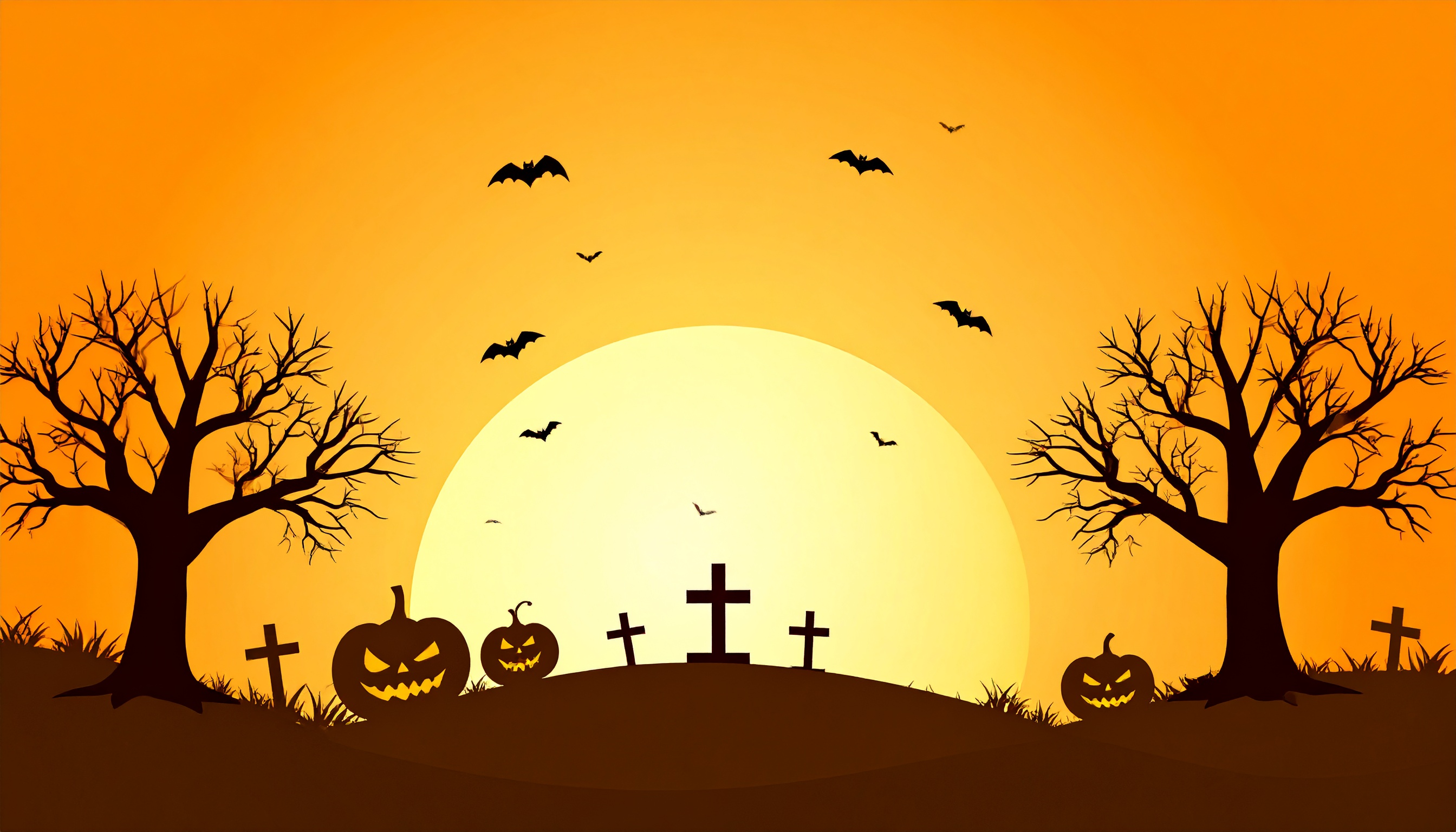 ハロウィンのフリーイラスト