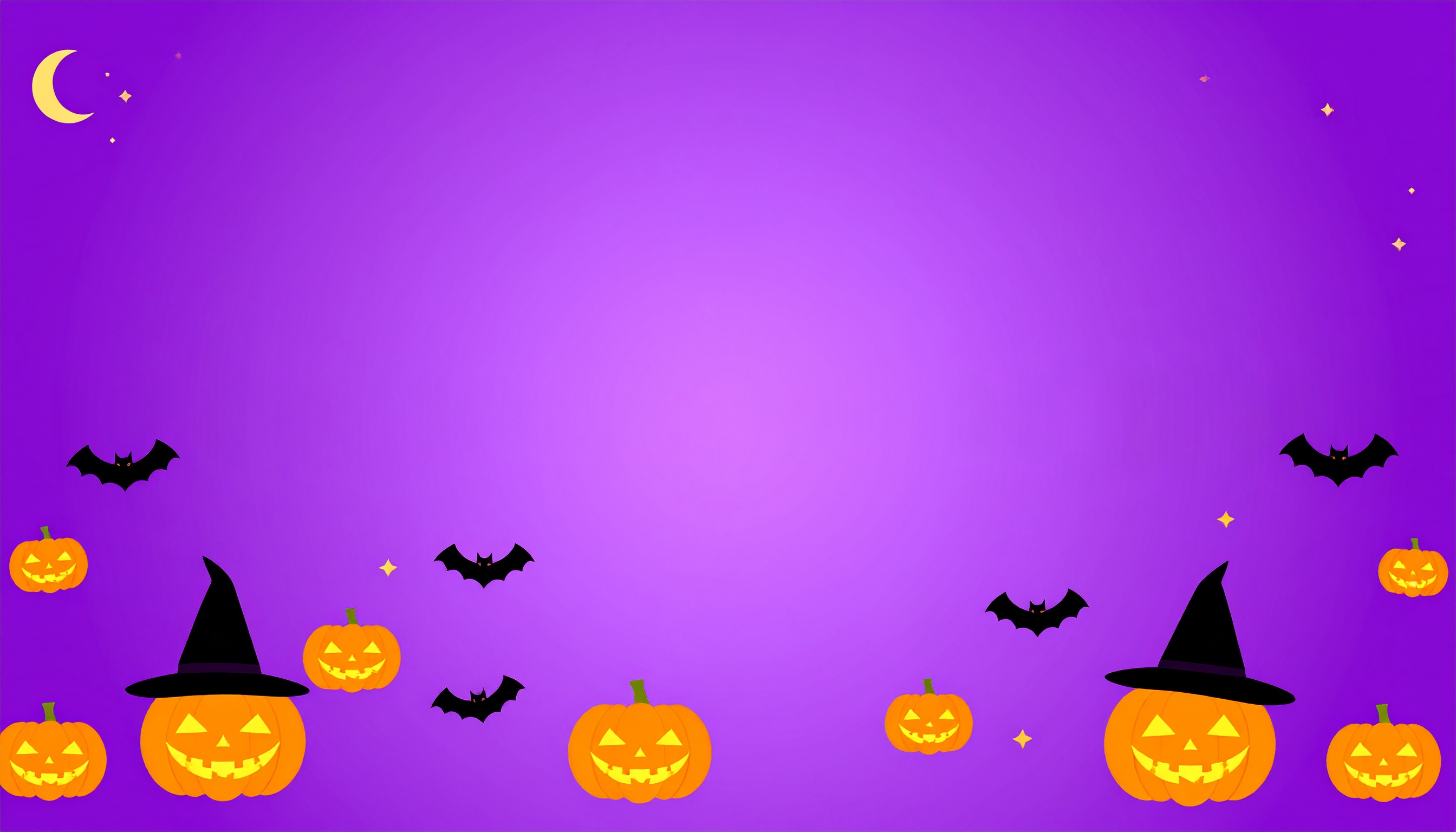 ハロウィンのシンプルな紫背景