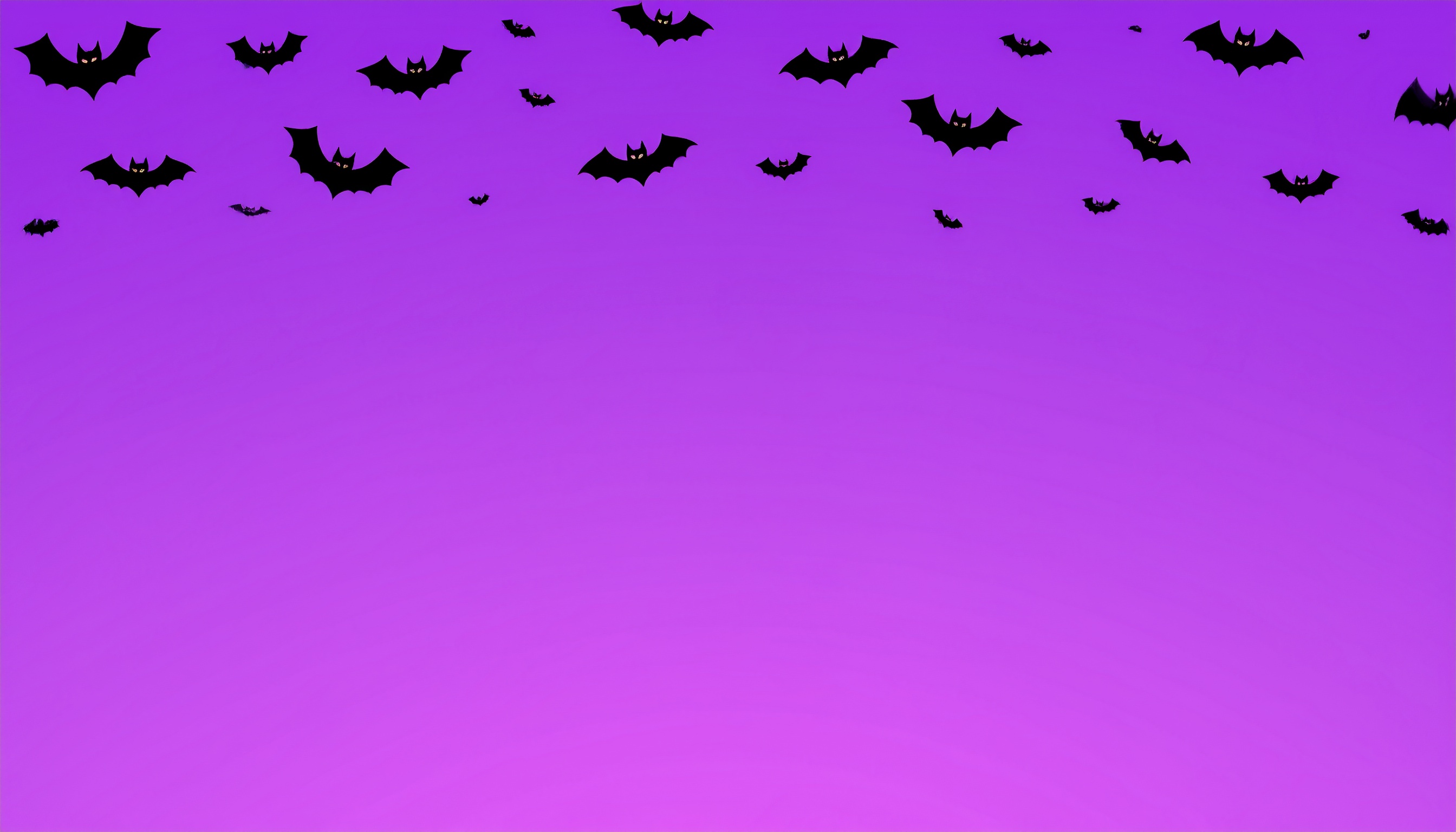 ハロウィンのこうもりの背景イラスト（紫）