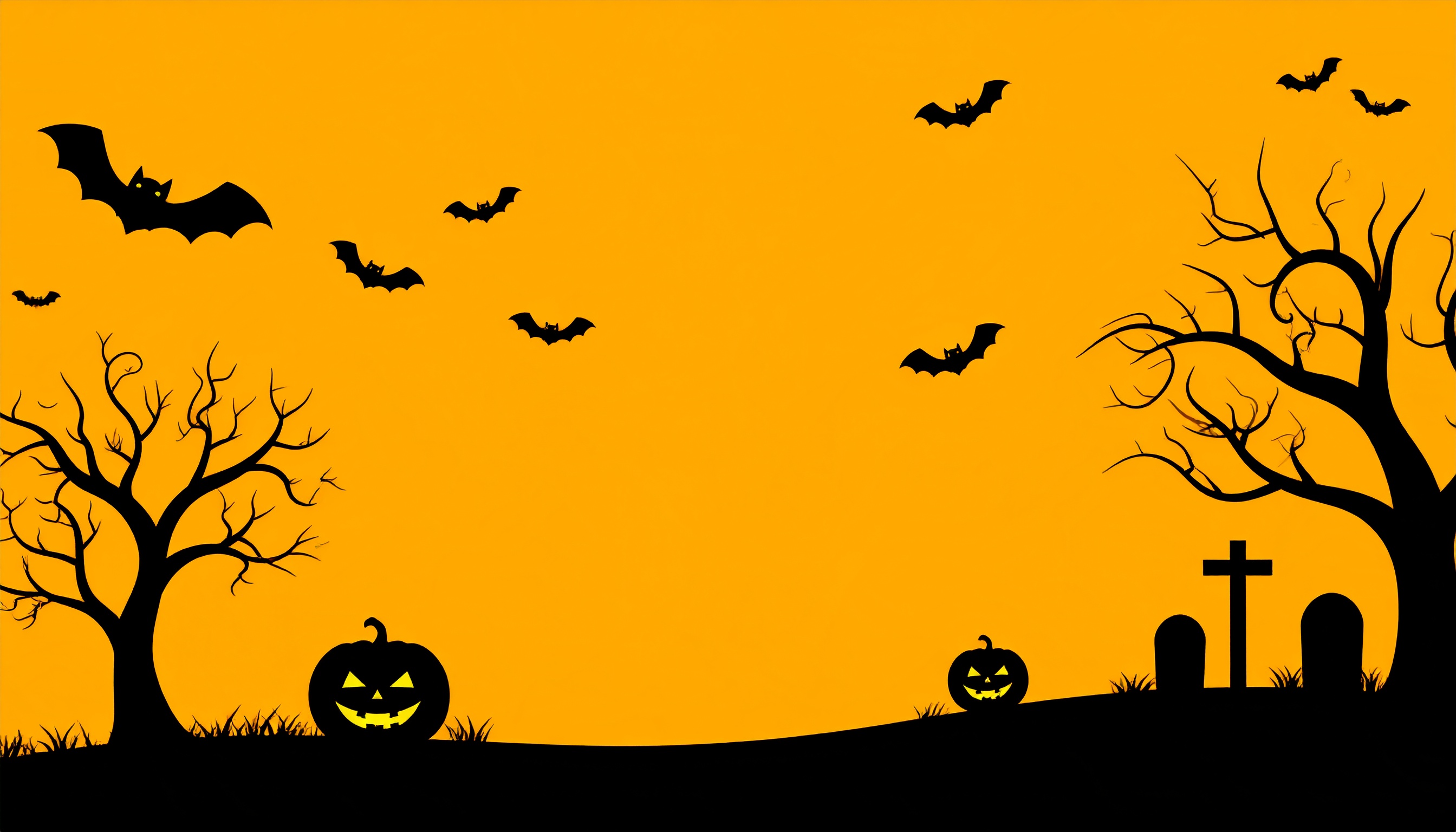 ハロウィンのフリー背景