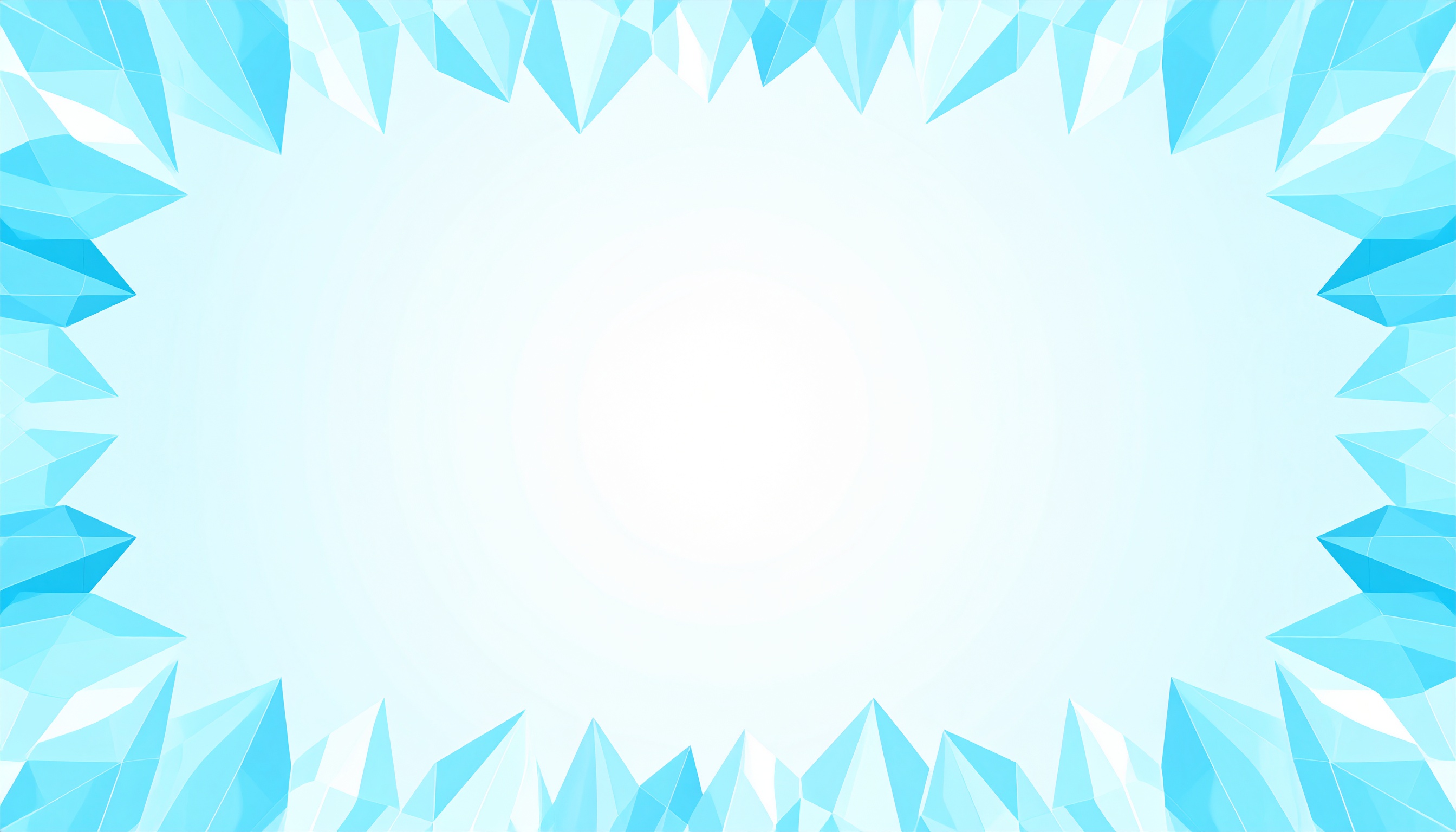 氷のフレーム背景イラスト