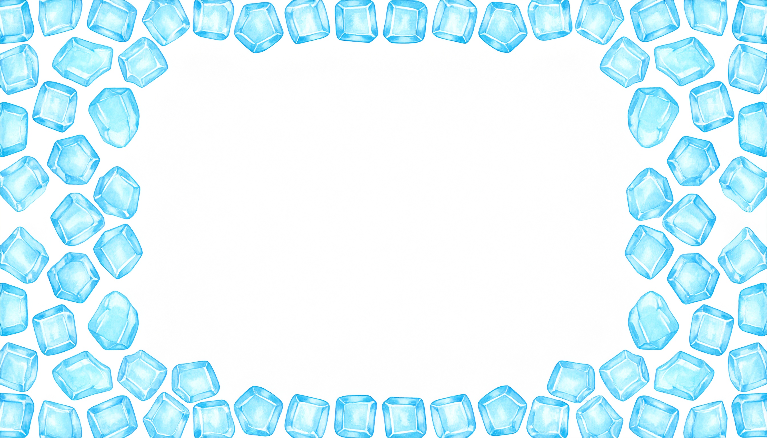 氷のフレーム背景画像