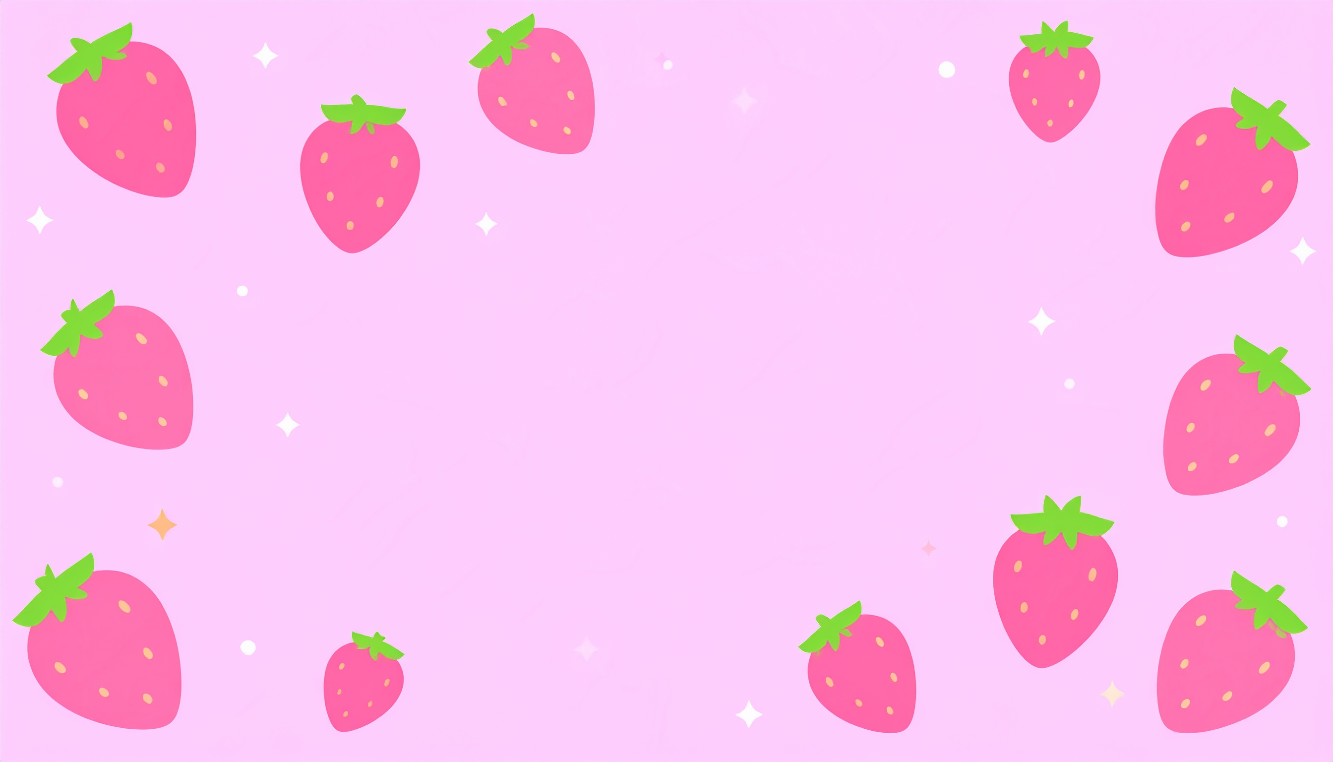 いちごの背景イラストフリー素材