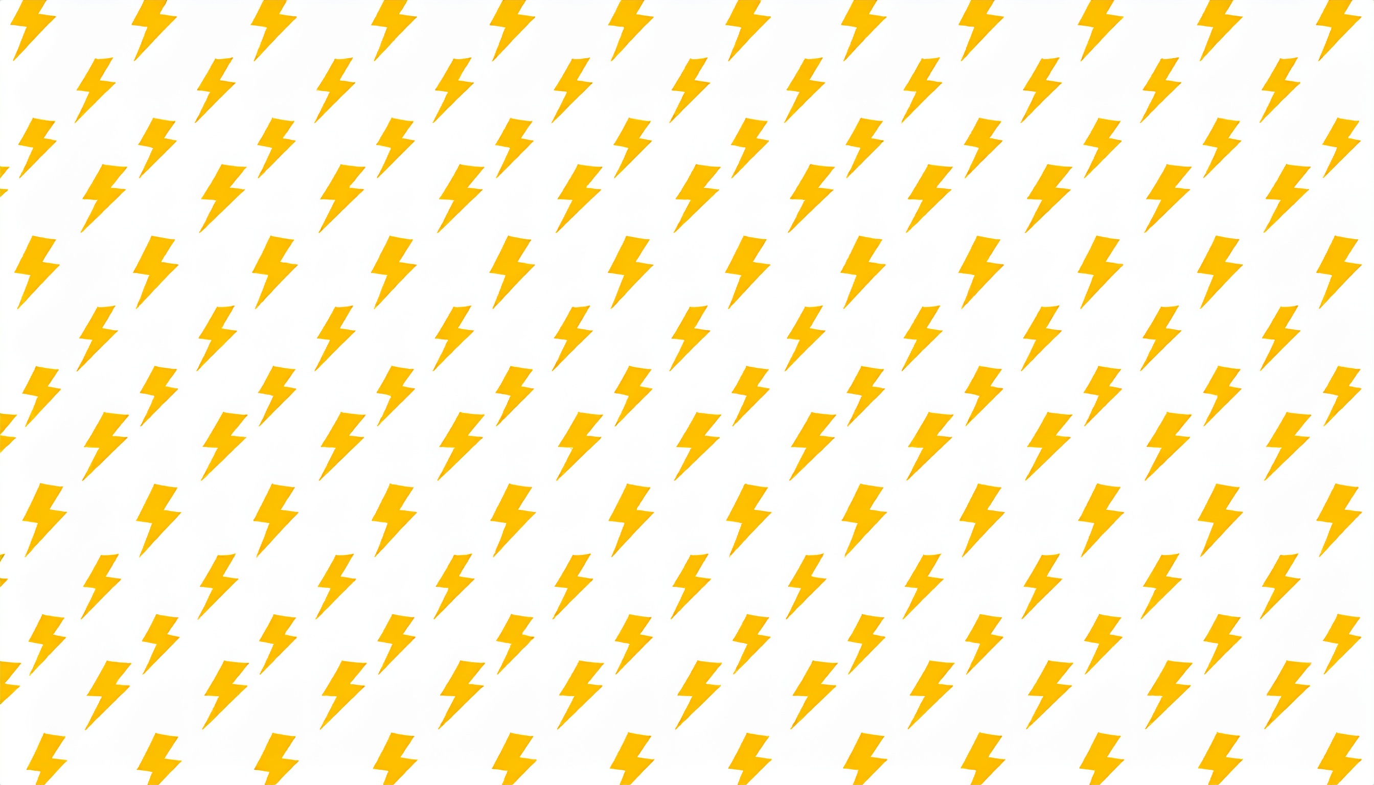 雷マークのパターン背景（黄色）