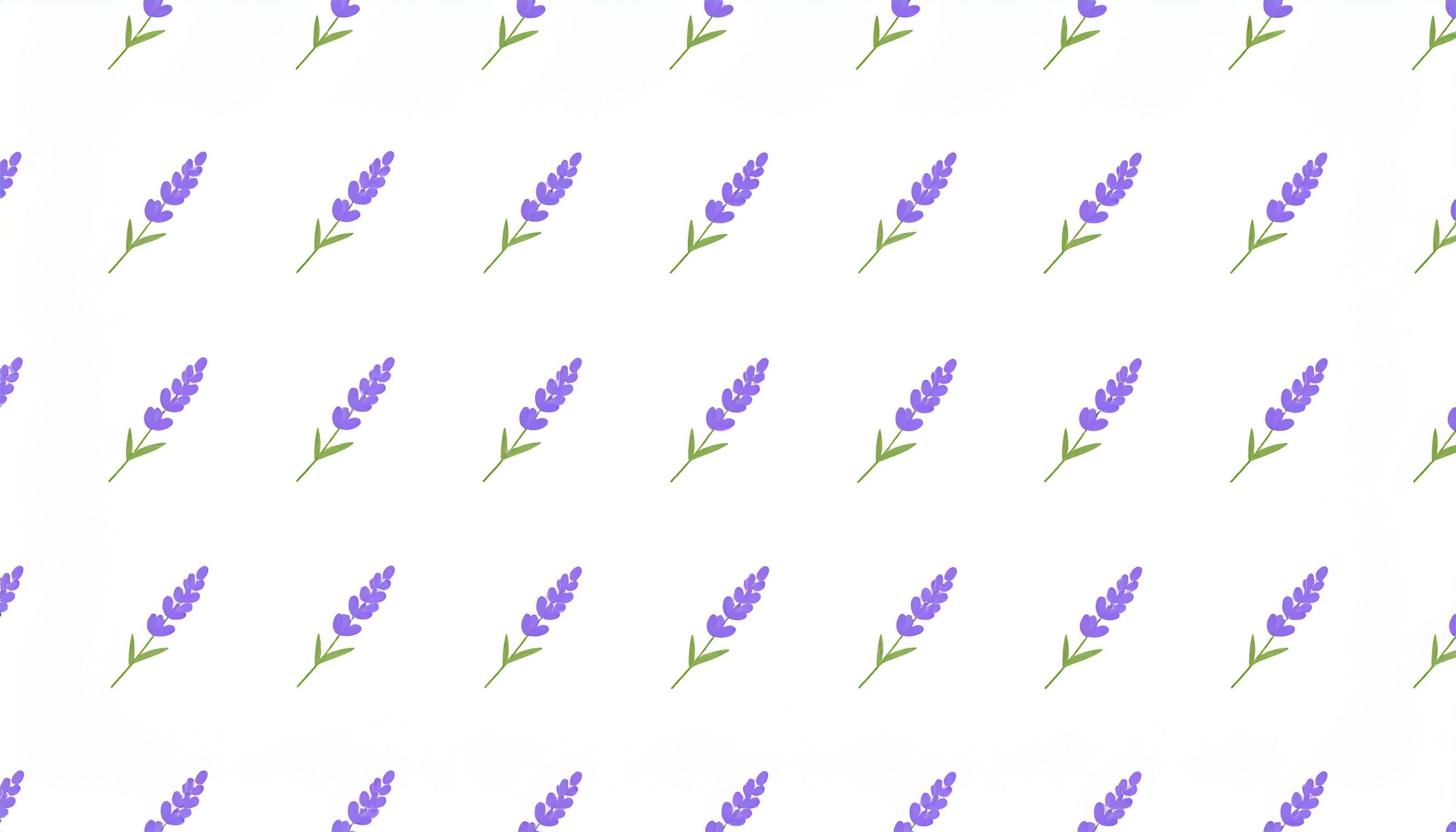 ラベンダーのパターン背景イラスト