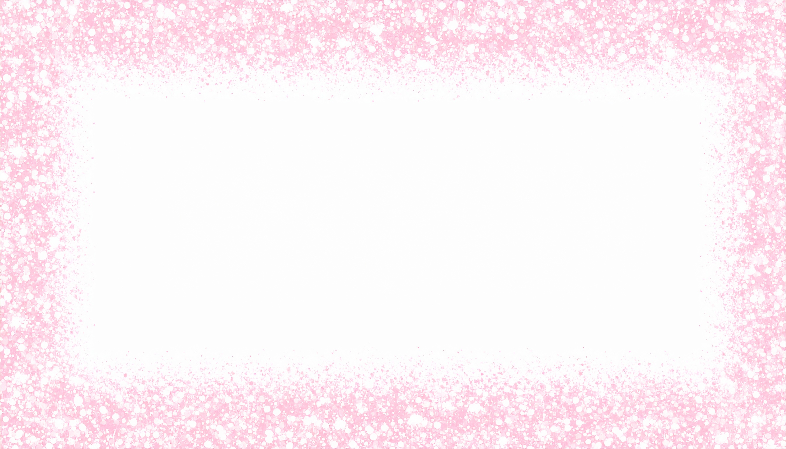 パステル薄ピンクのキラキラしたフレーム風背景イラスト
