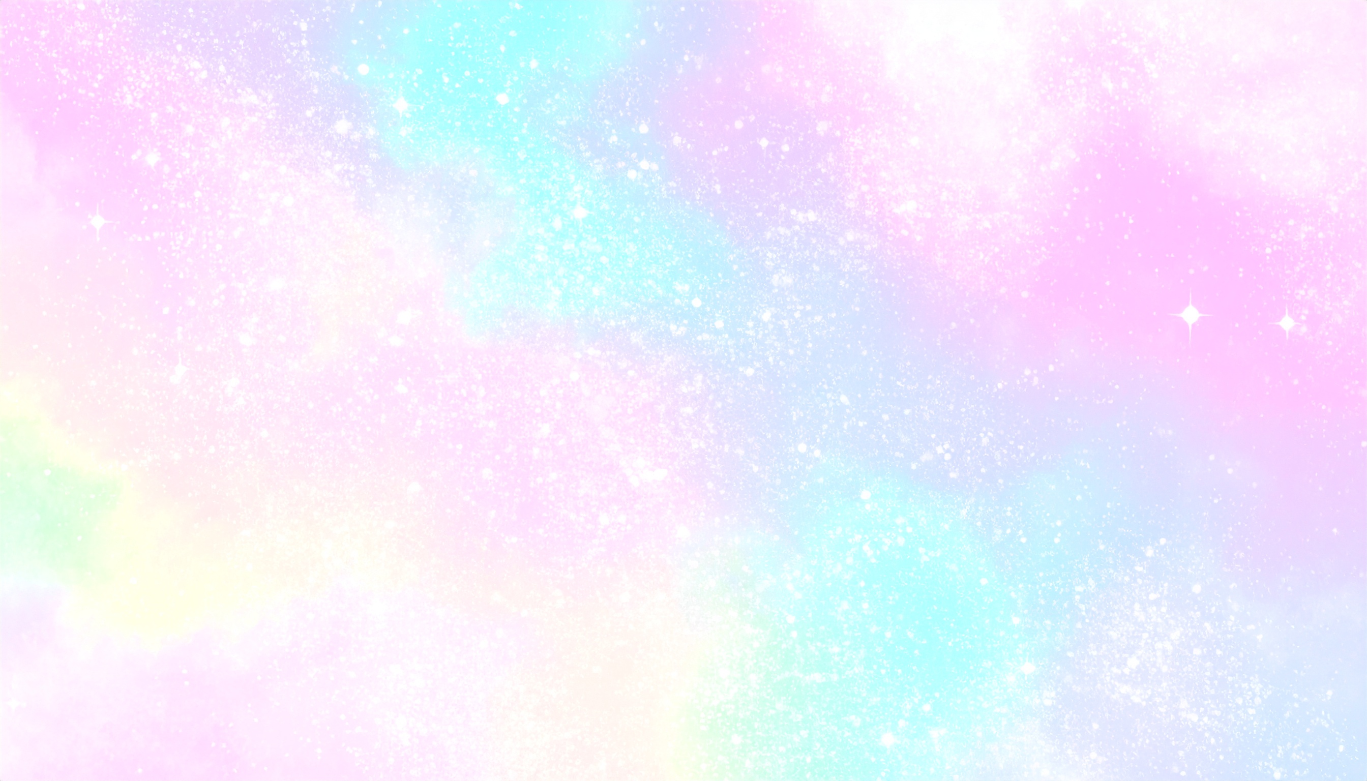 パステルカラーの虹色のおしゃれな背景イラスト