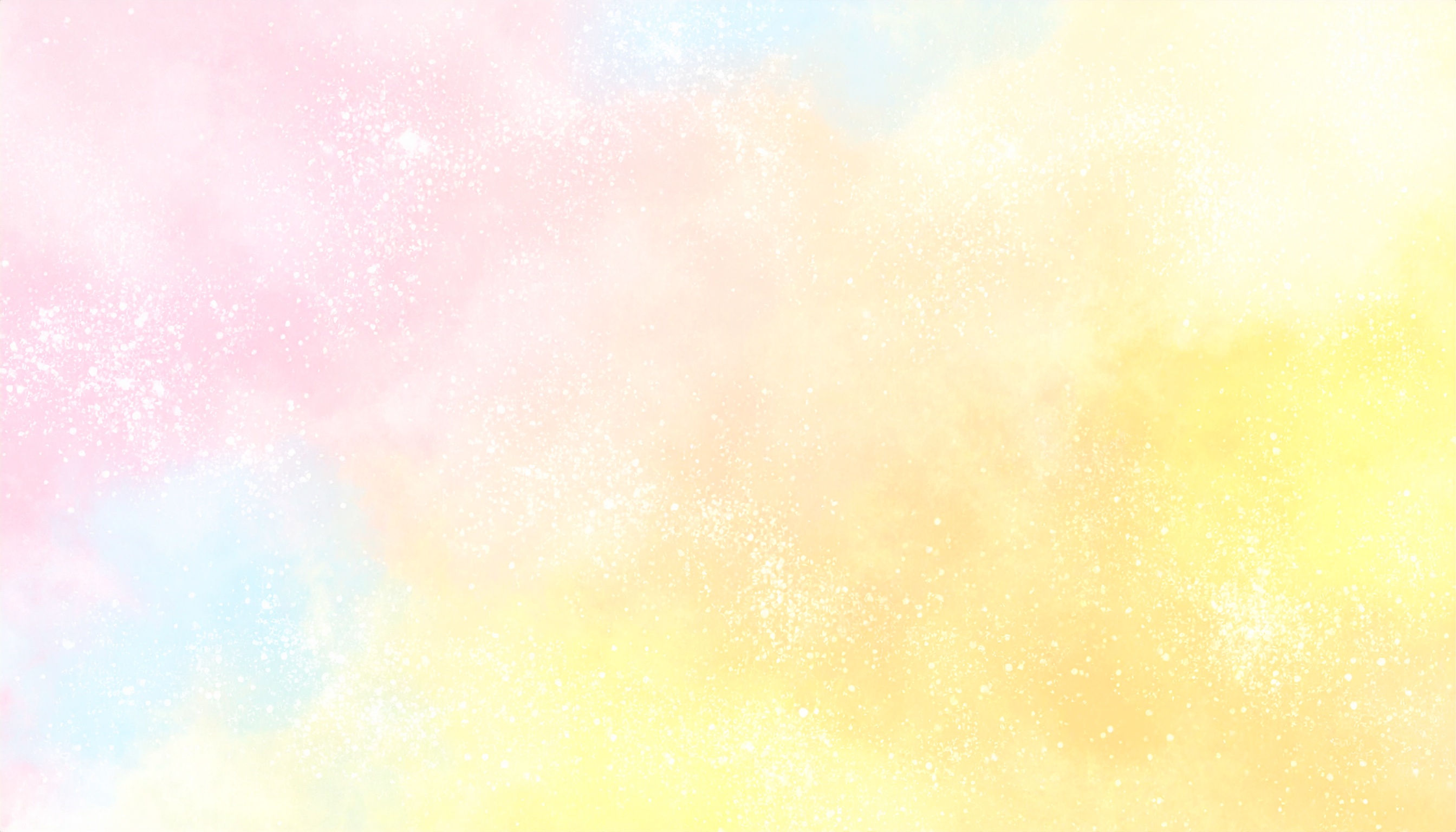 パステルカラーの黄色のグラデーションのキラキラ背景イラスト