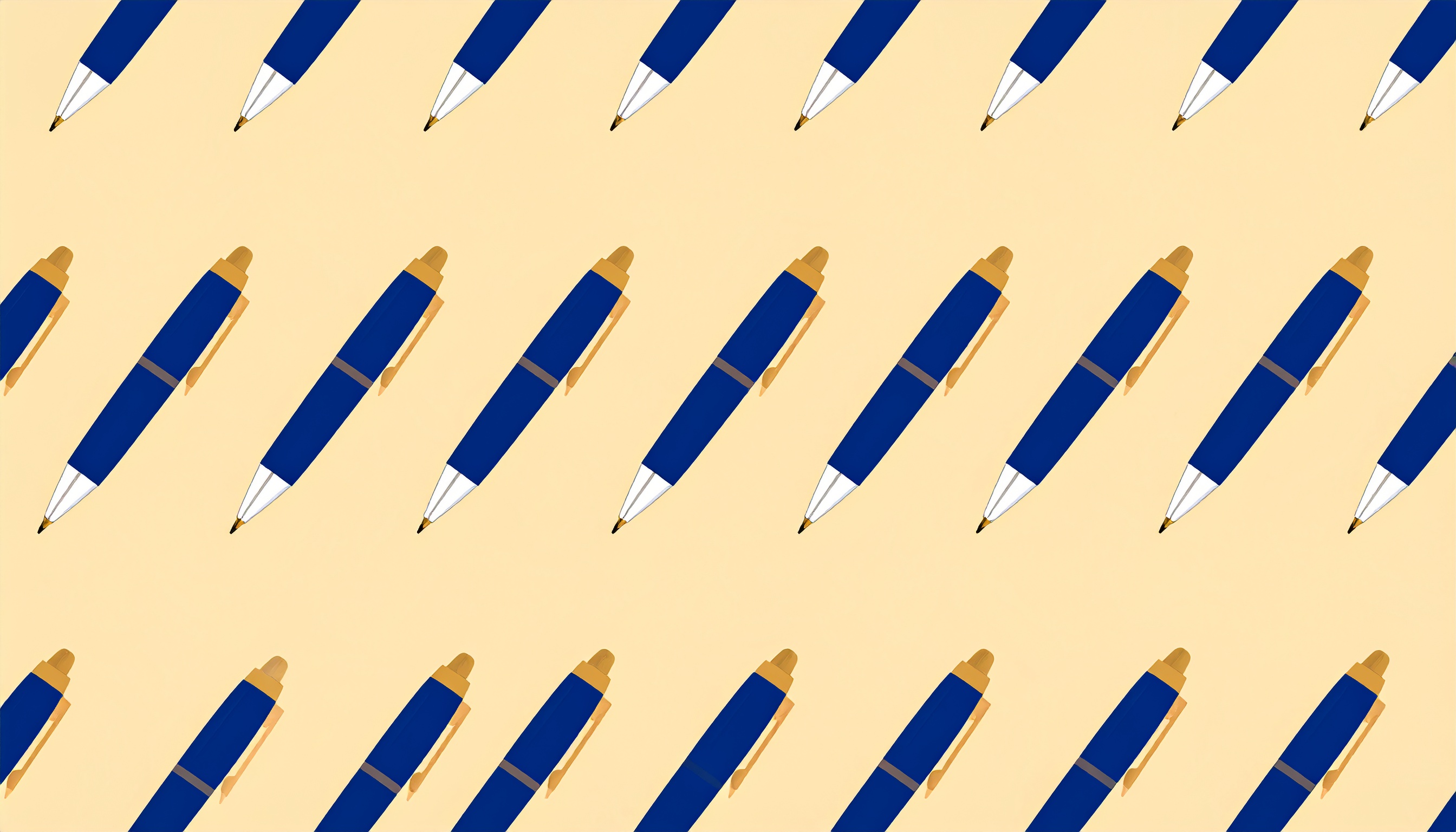ボールペンの背景イラスト