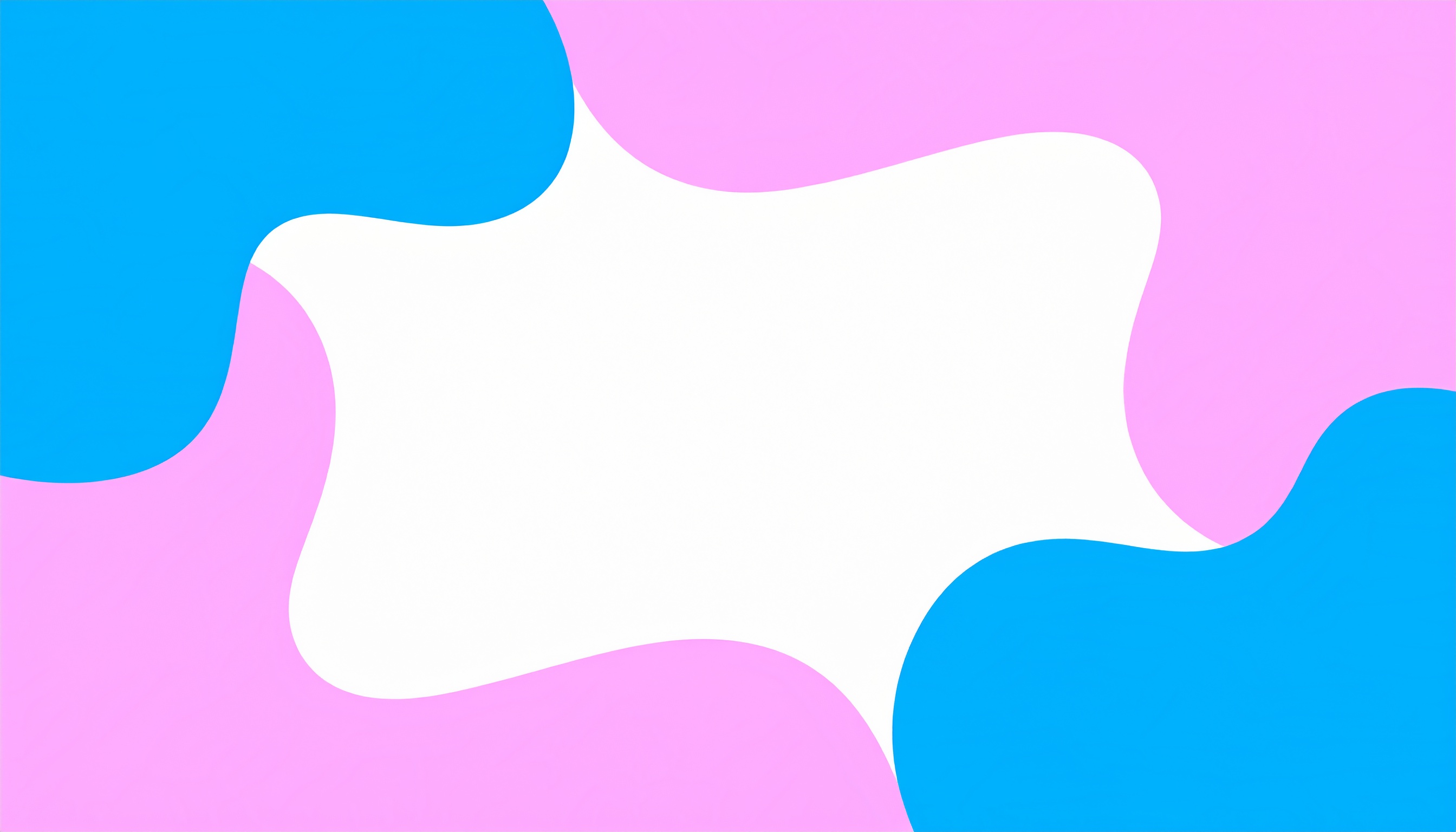青とピンクのゆるいシンプルな背景画像