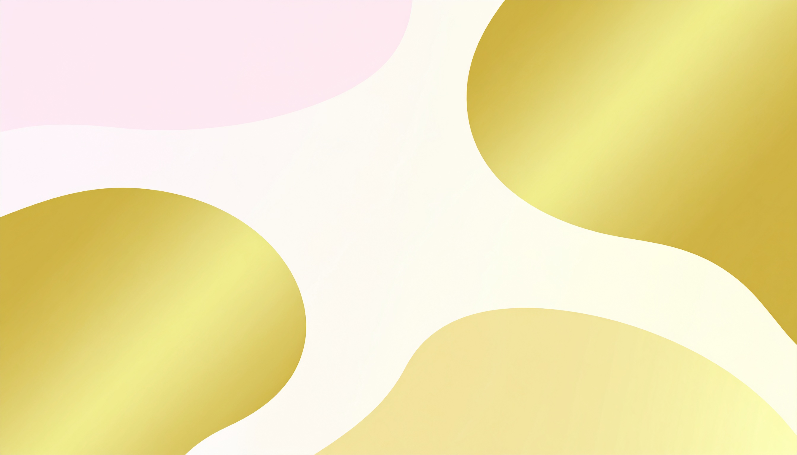 ゴールドとピンクのゆるいシンプルな背景イラスト
