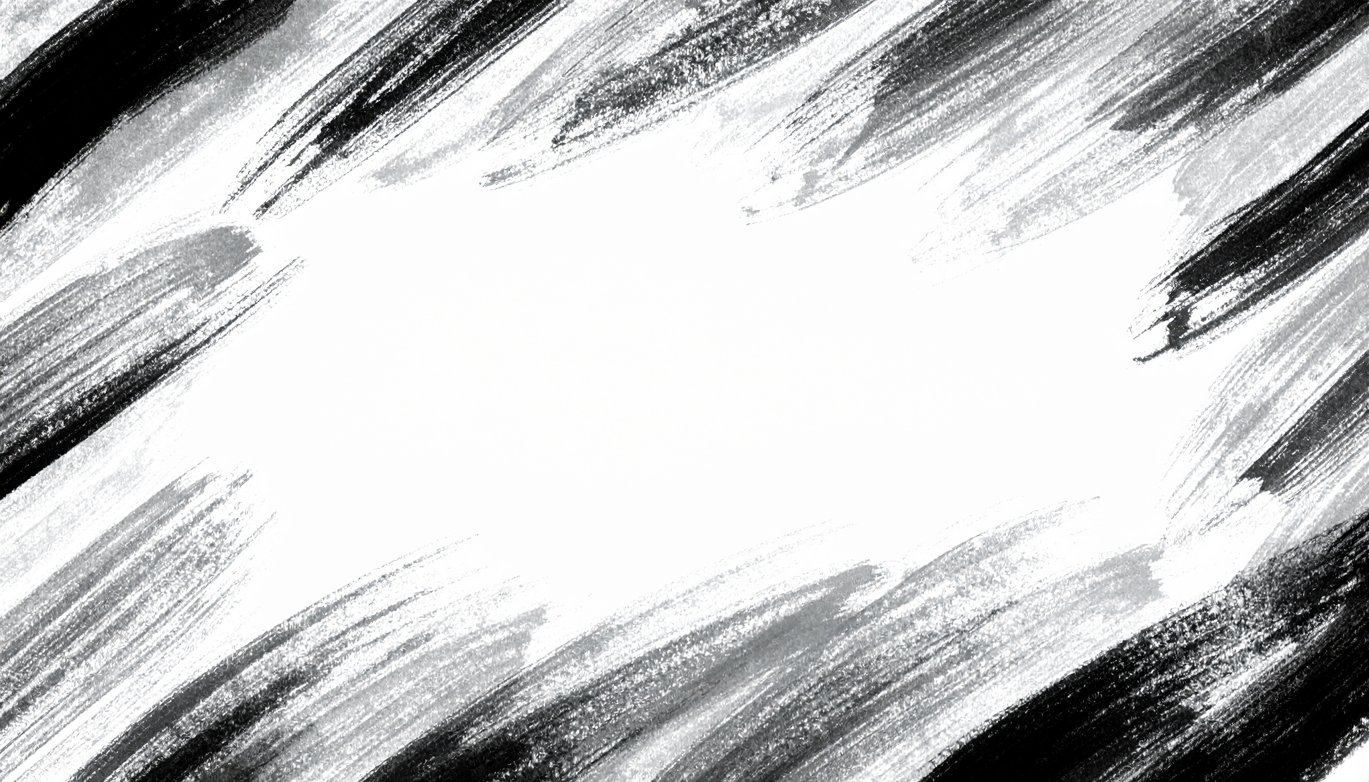 墨で描いたフレーム風の背景イラスト