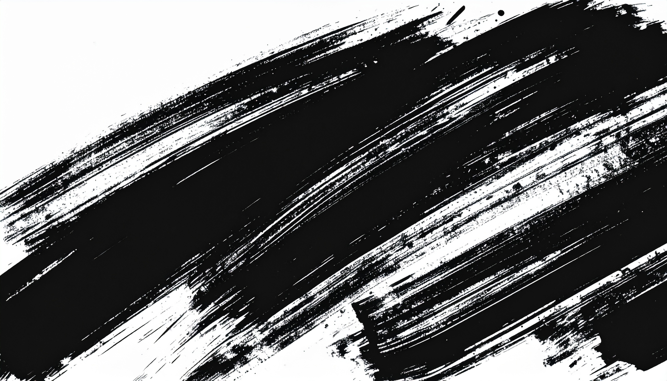 かすれた墨の背景イラスト