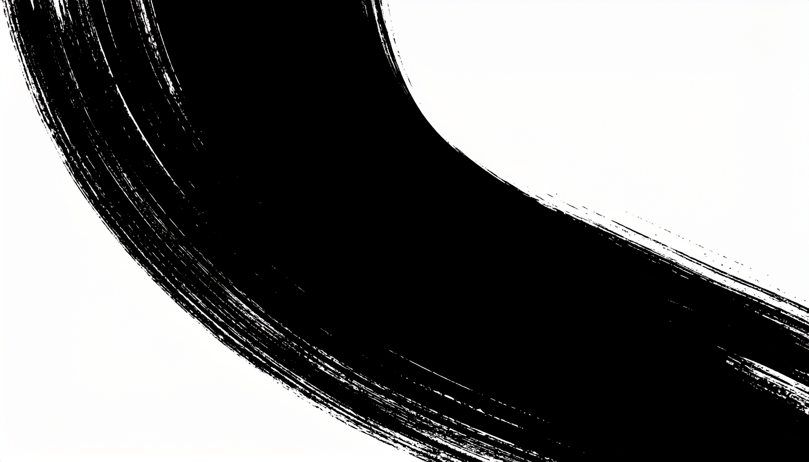 墨の筆で描いた線の背景イラスト
