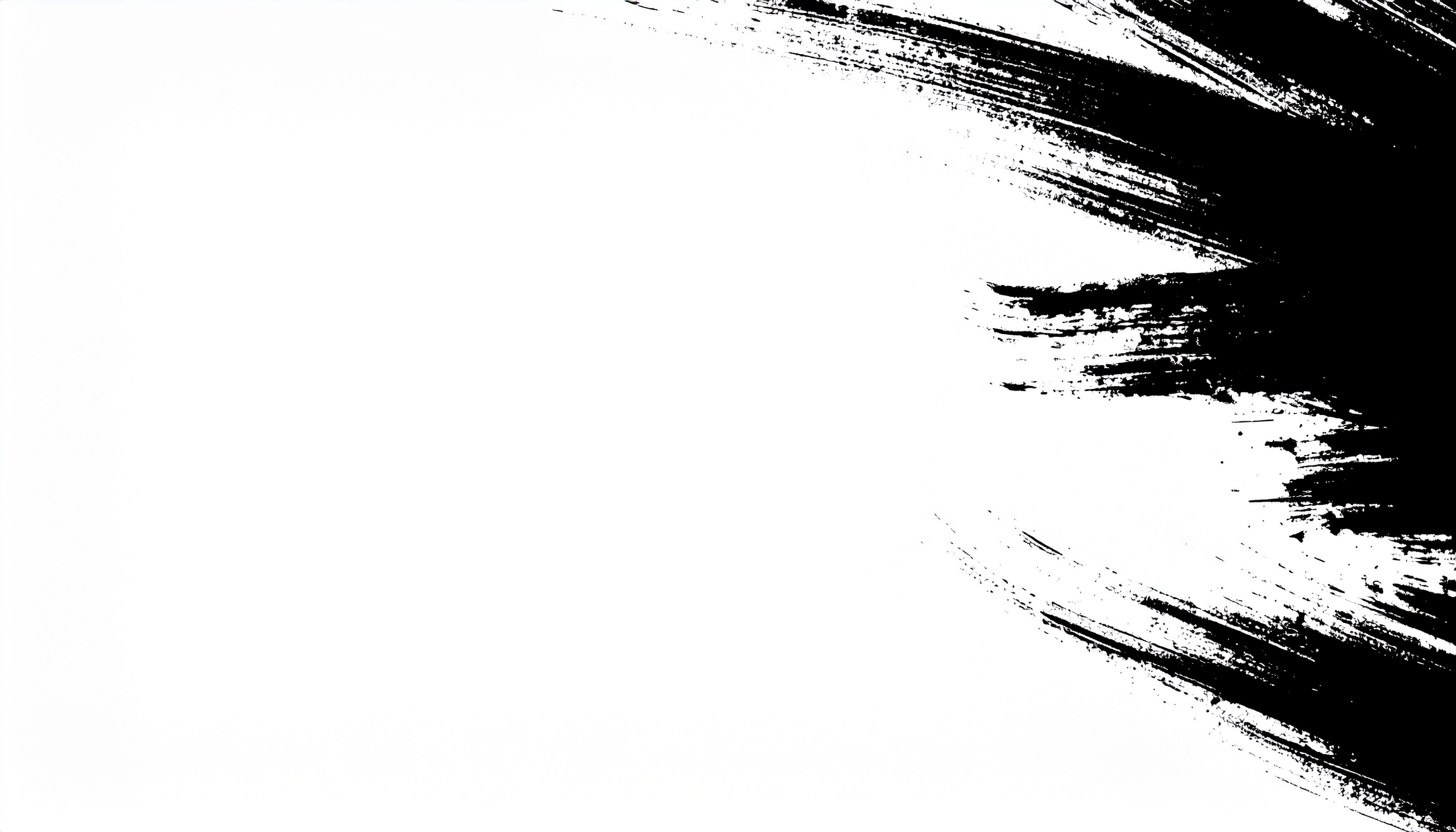 墨の筆で描いた背景フリー素材