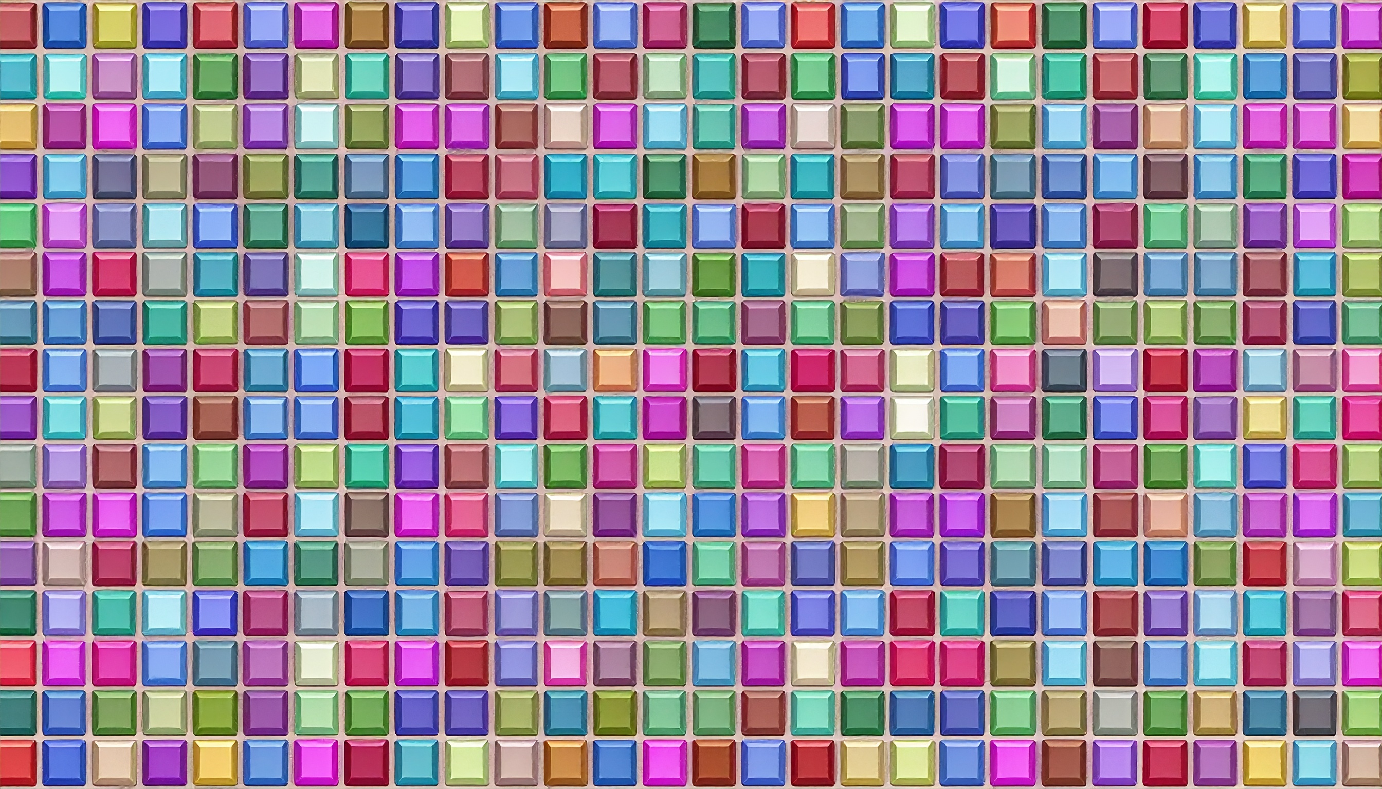ビビットおしゃれなタイル背景イラスト