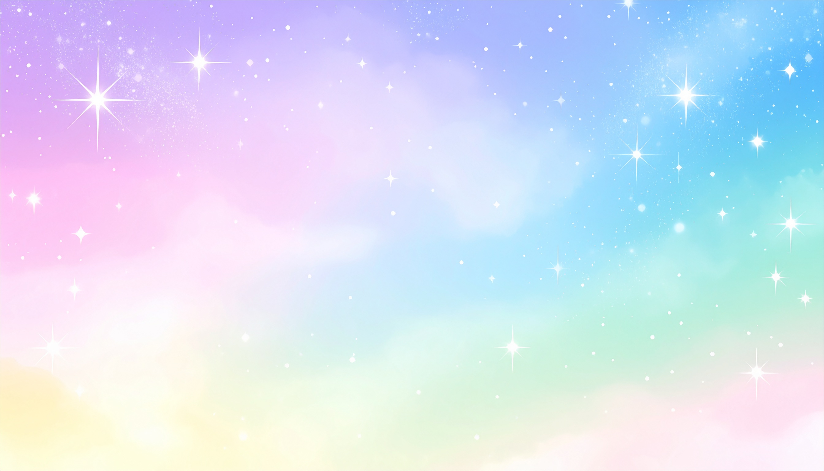 宇宙のゆるふわ背景フリー素材