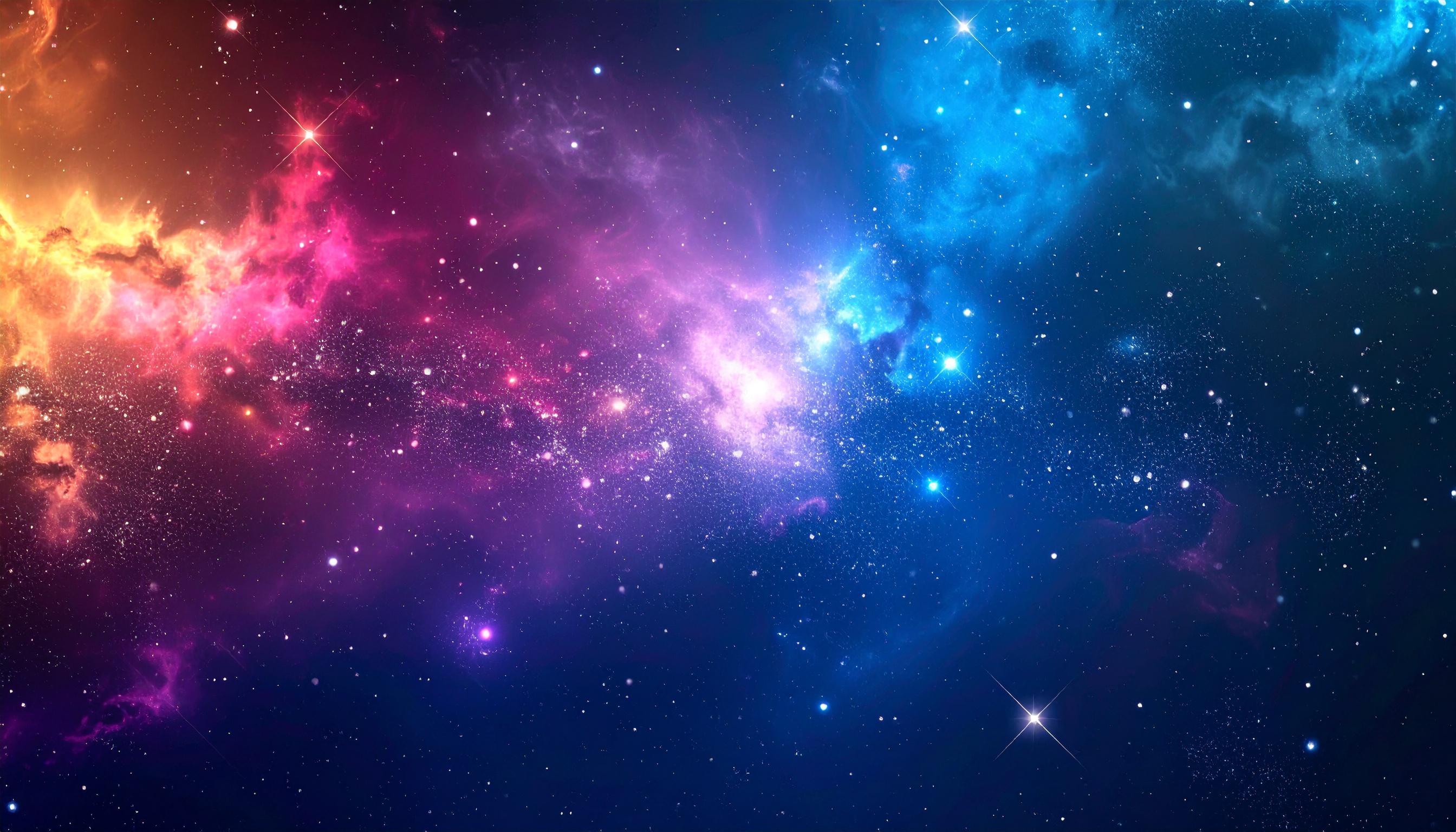 宇宙の高画質な背景フリー素材