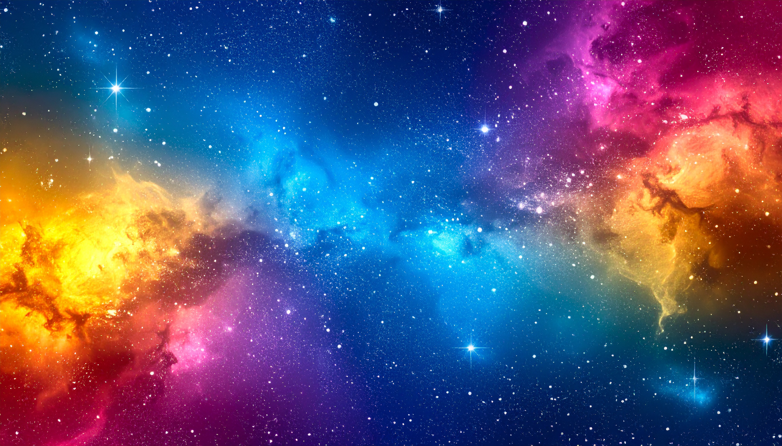 宇宙のグラデーション背景フリー素材