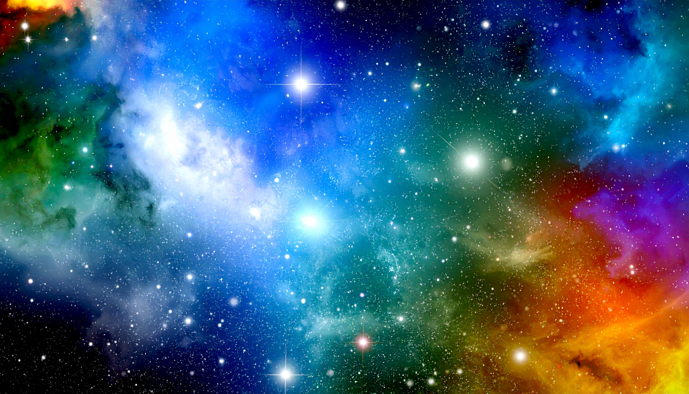 宇宙の高画質な背景イラスト