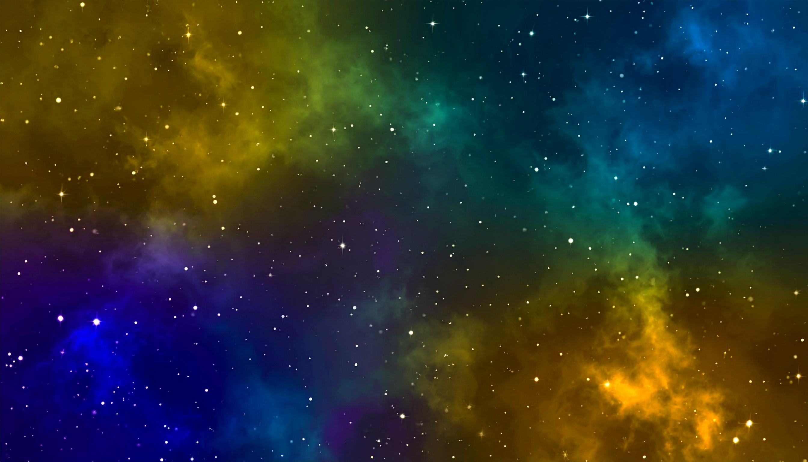 宇宙のグラデ背景イラスト