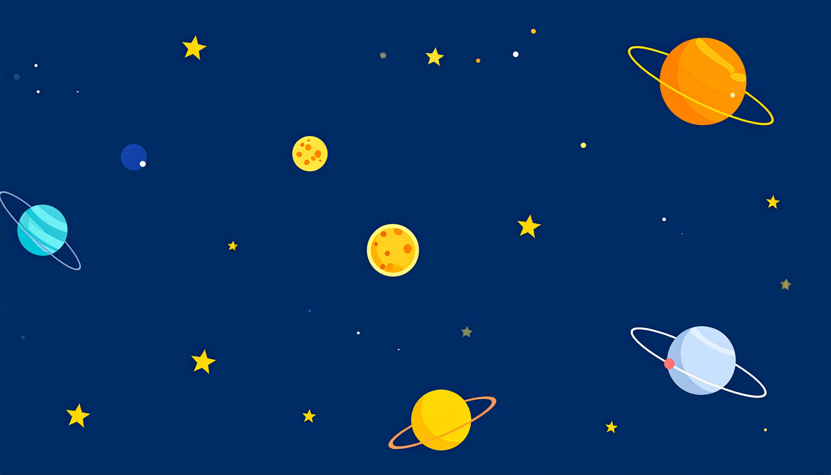 宇宙と星の簡単な背景フリー素材