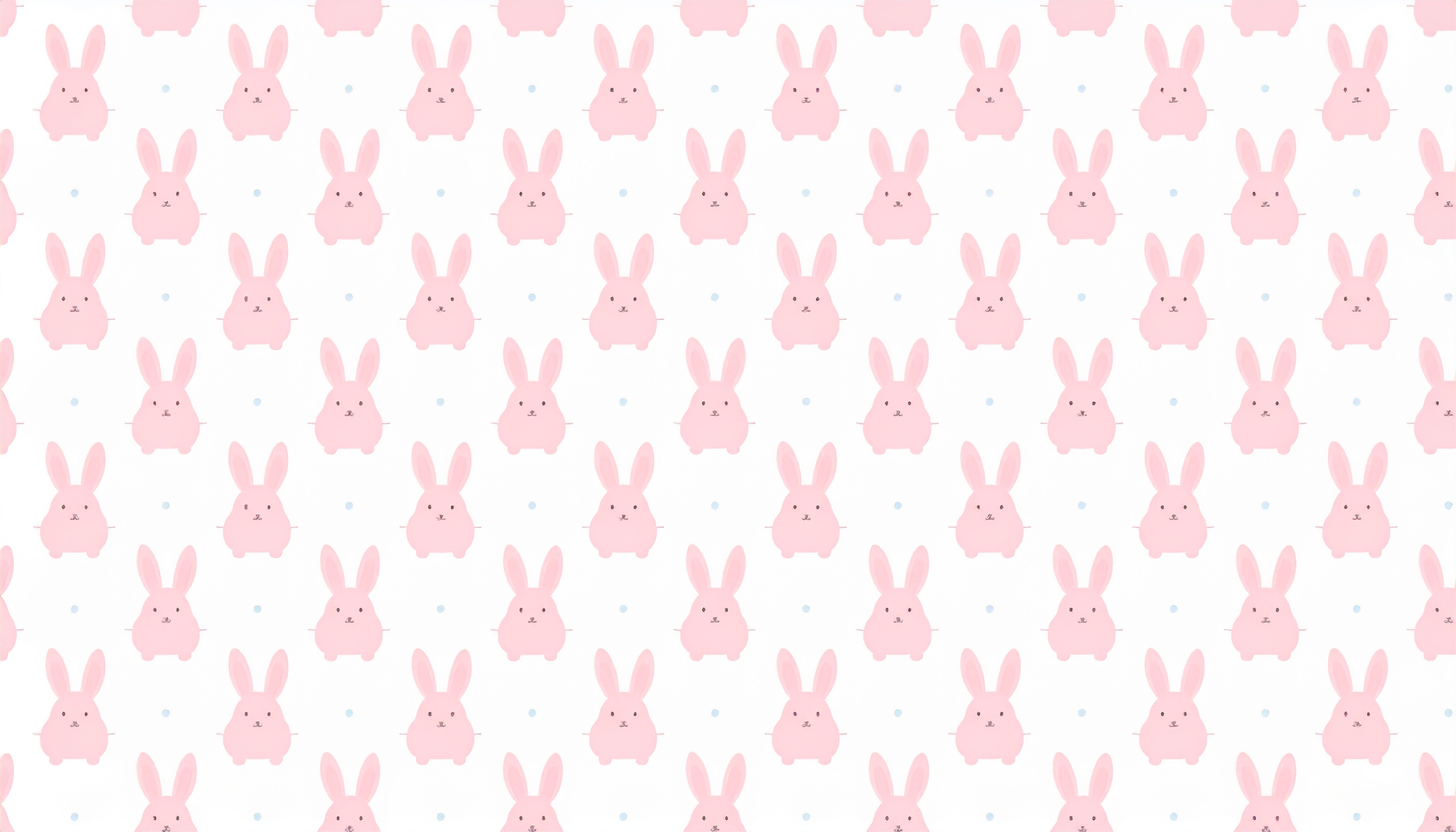うさぎのかわいい白背景イラスト
