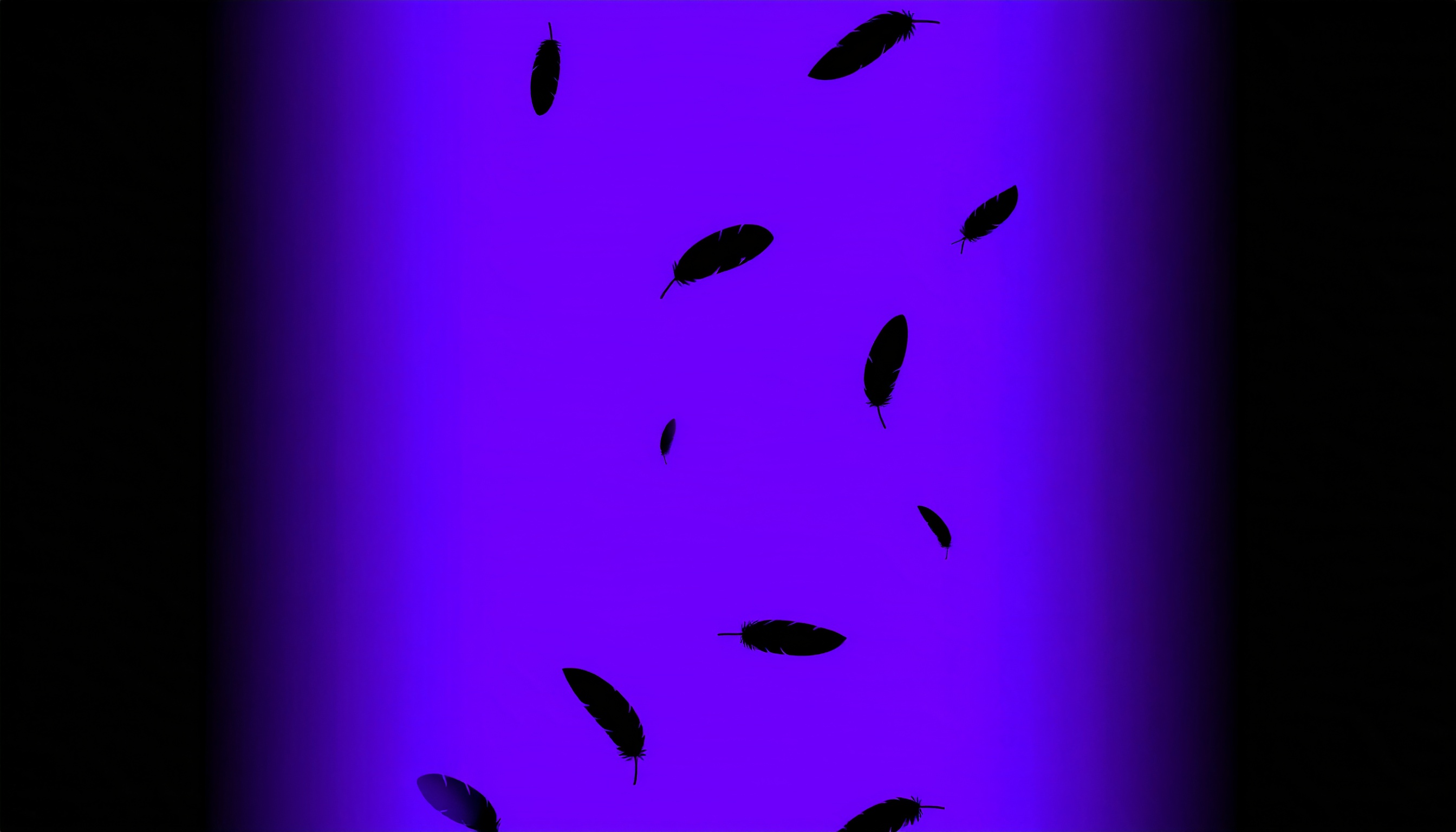 闇落ちした黒と紫の背景イラスト