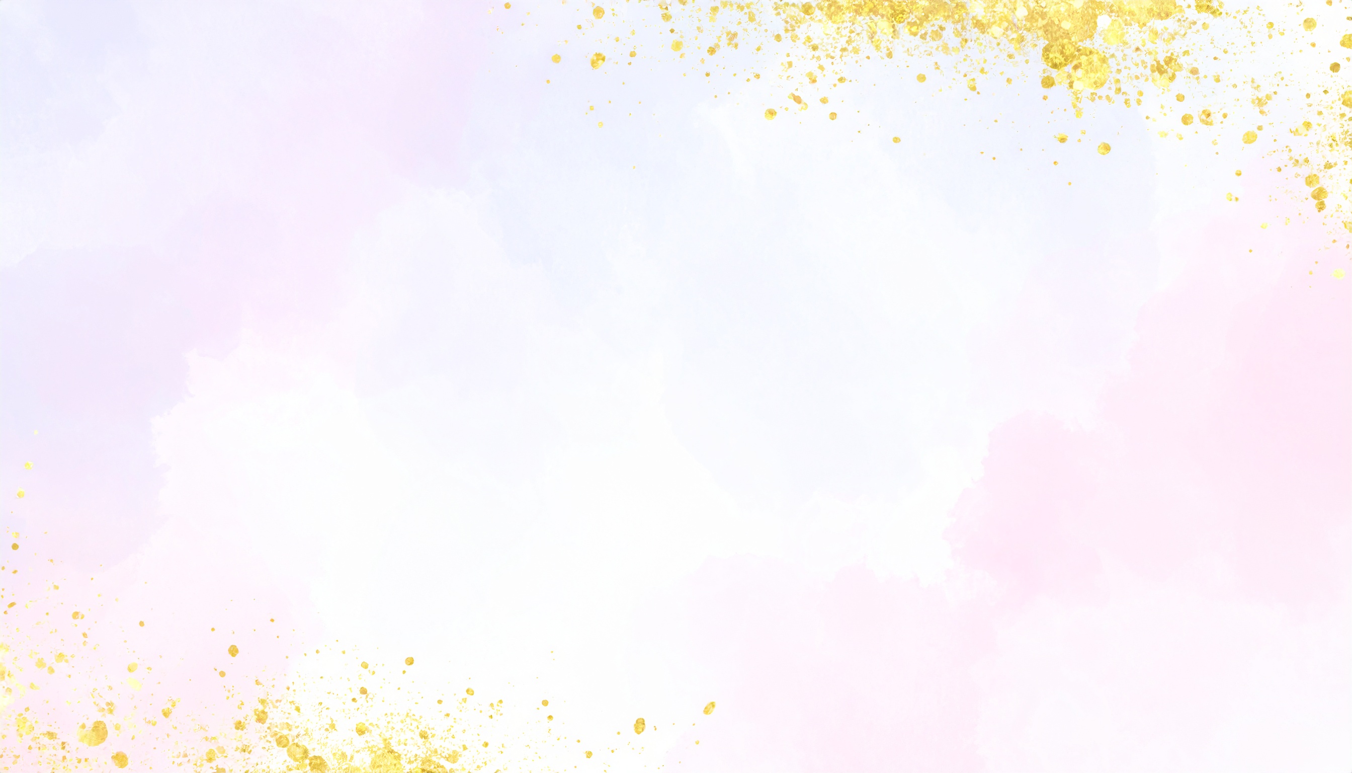 淡い水彩の金粉がおしゃれな背景イラスト（ピンク色）