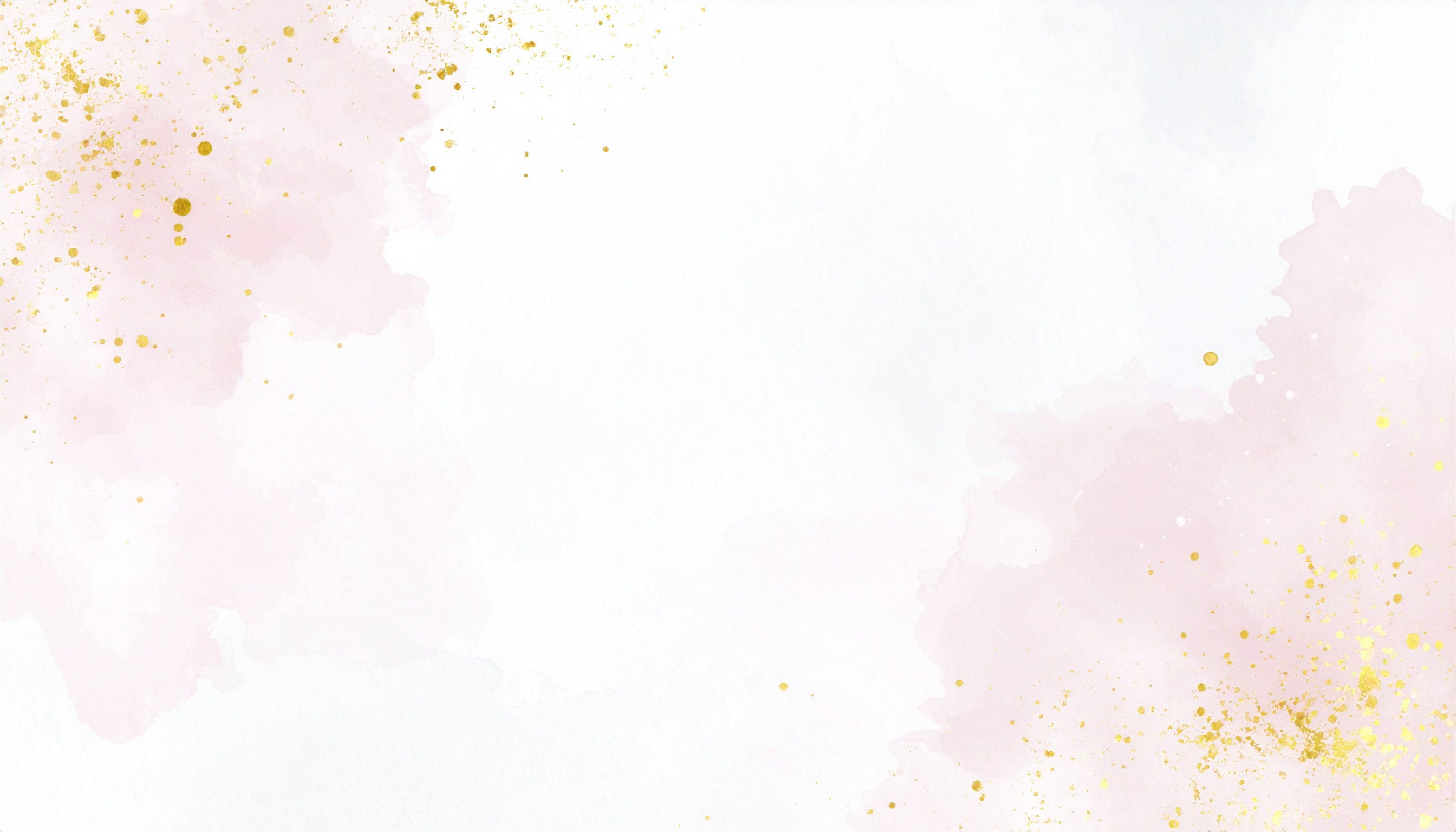 淡い水彩の金粉がおしゃれな背景イラスト（くすみピンク色）