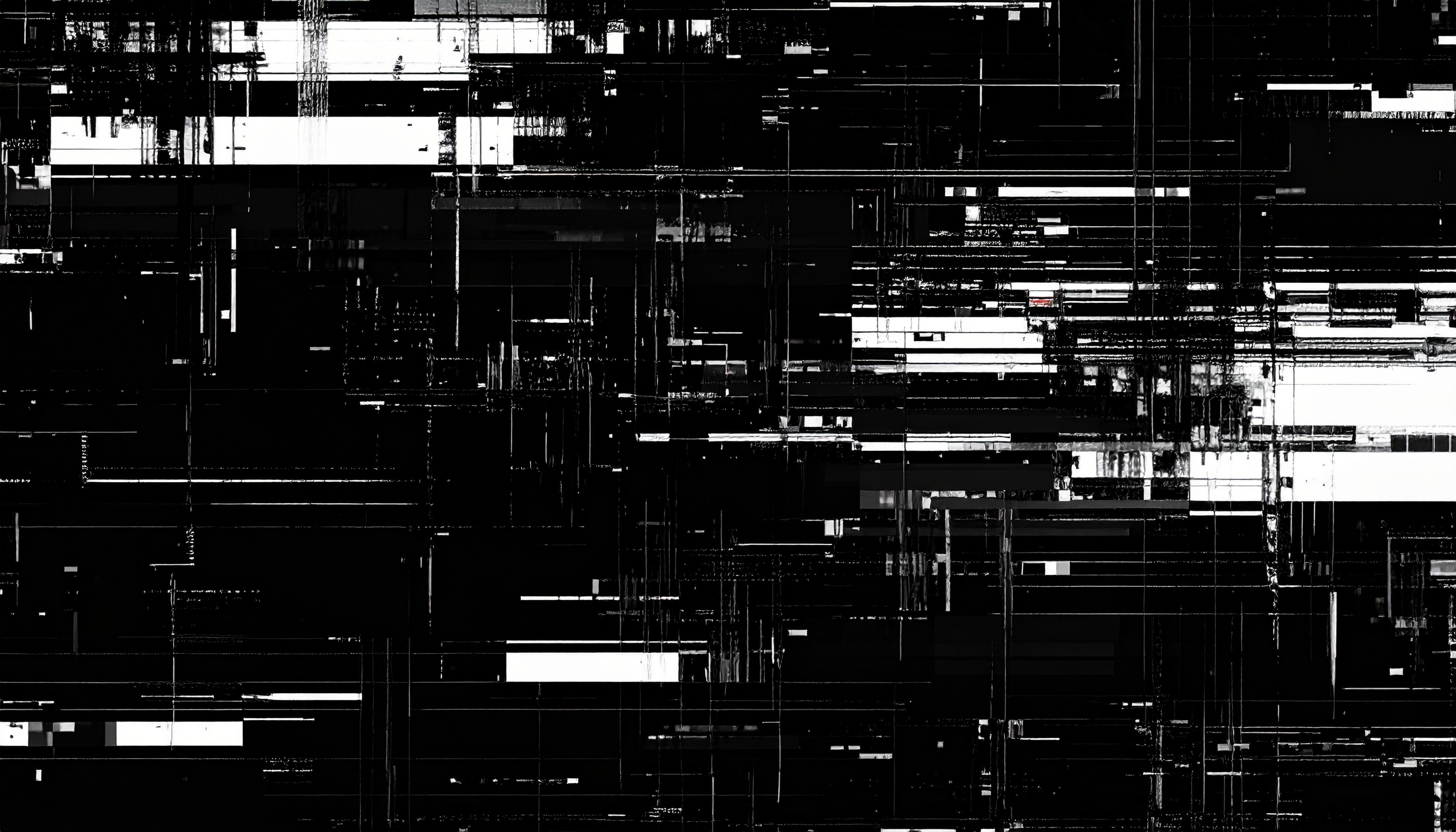 バグの黒色背景画像（モノクロ）