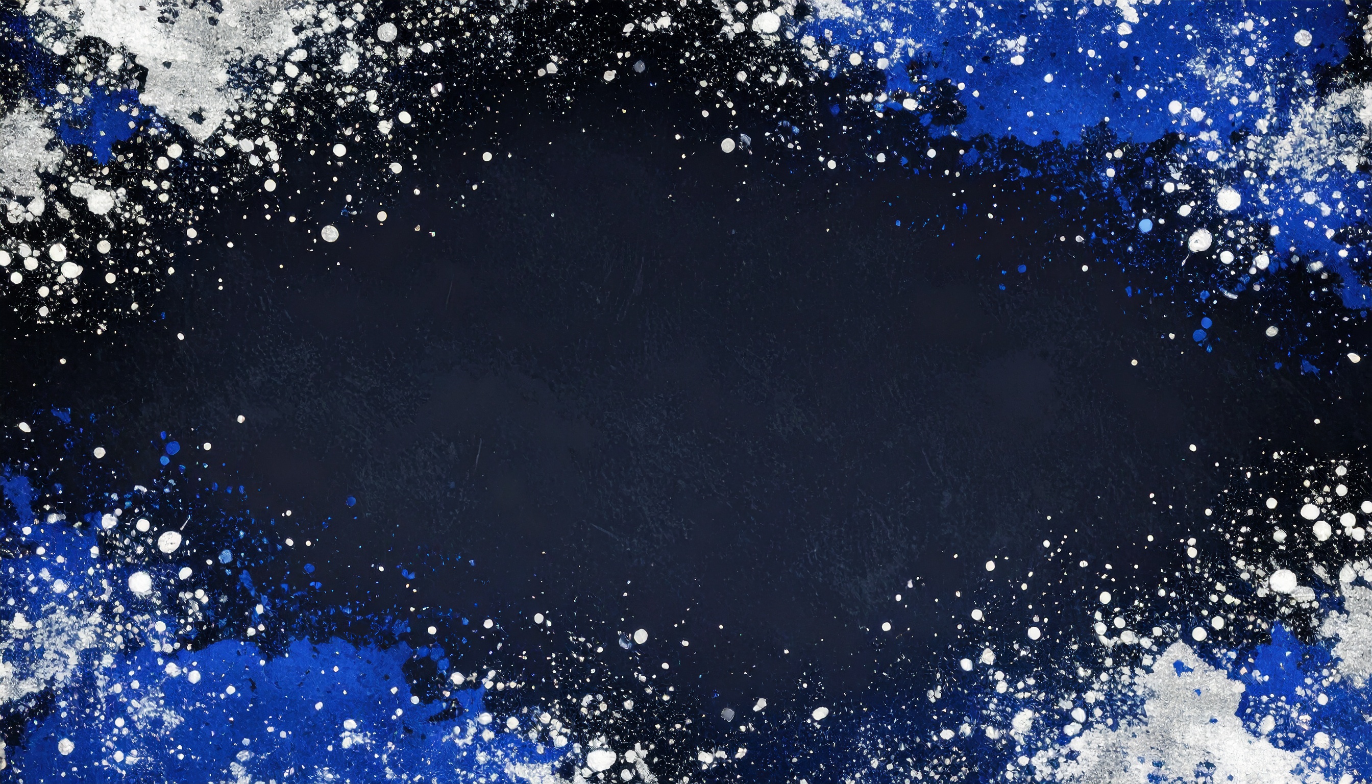 ネイビーとシルバーのペンキのかっこいい背景イラスト