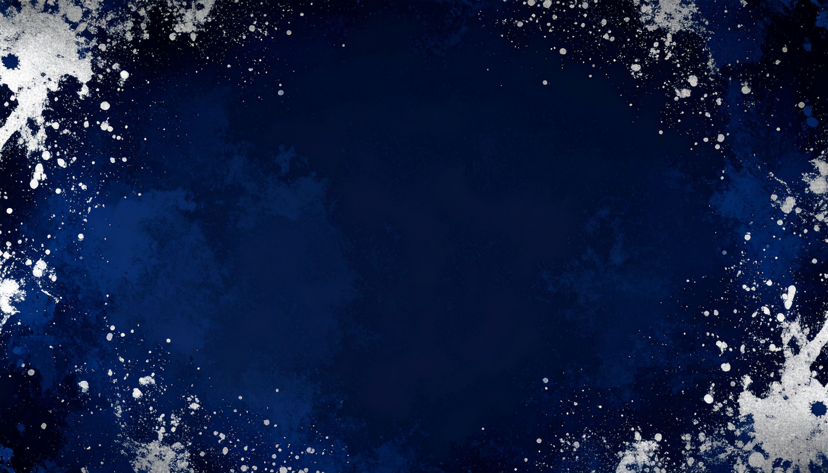 紺色と銀のペンキのかっこいい背景イラスト