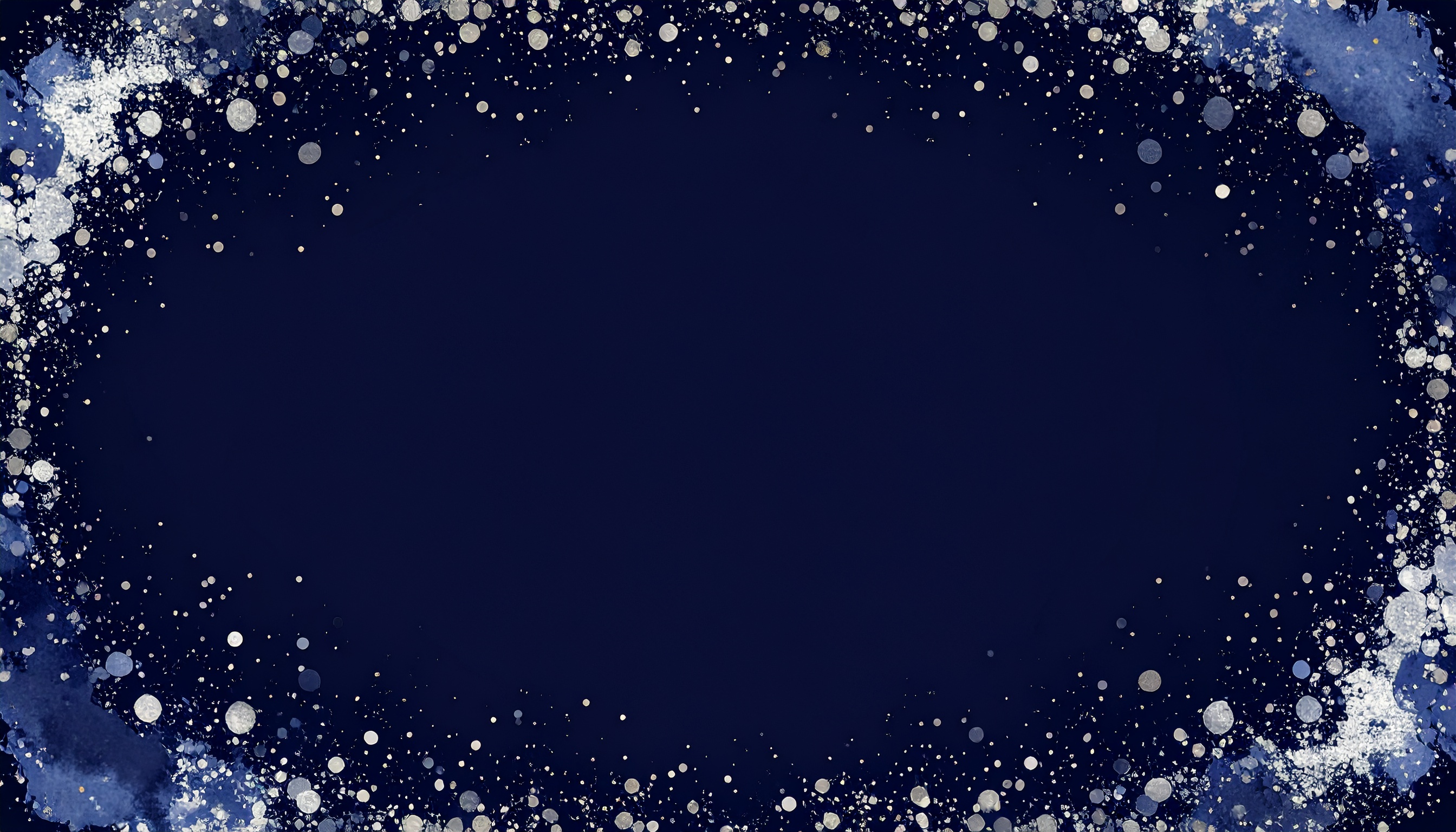 ネイビーとシルバーのペンキの背景イラスト