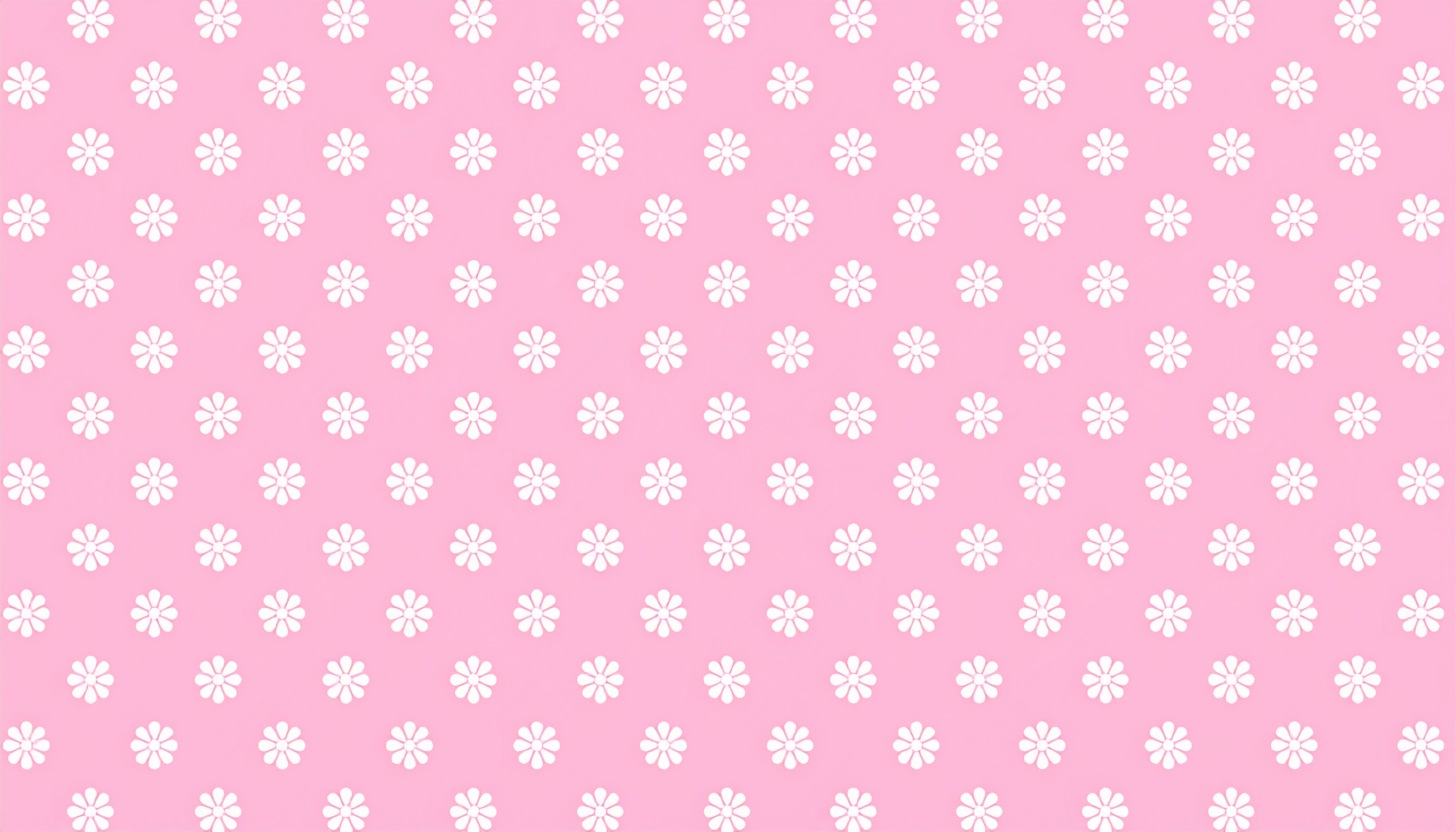 花のピンクのパターン背景イラスト