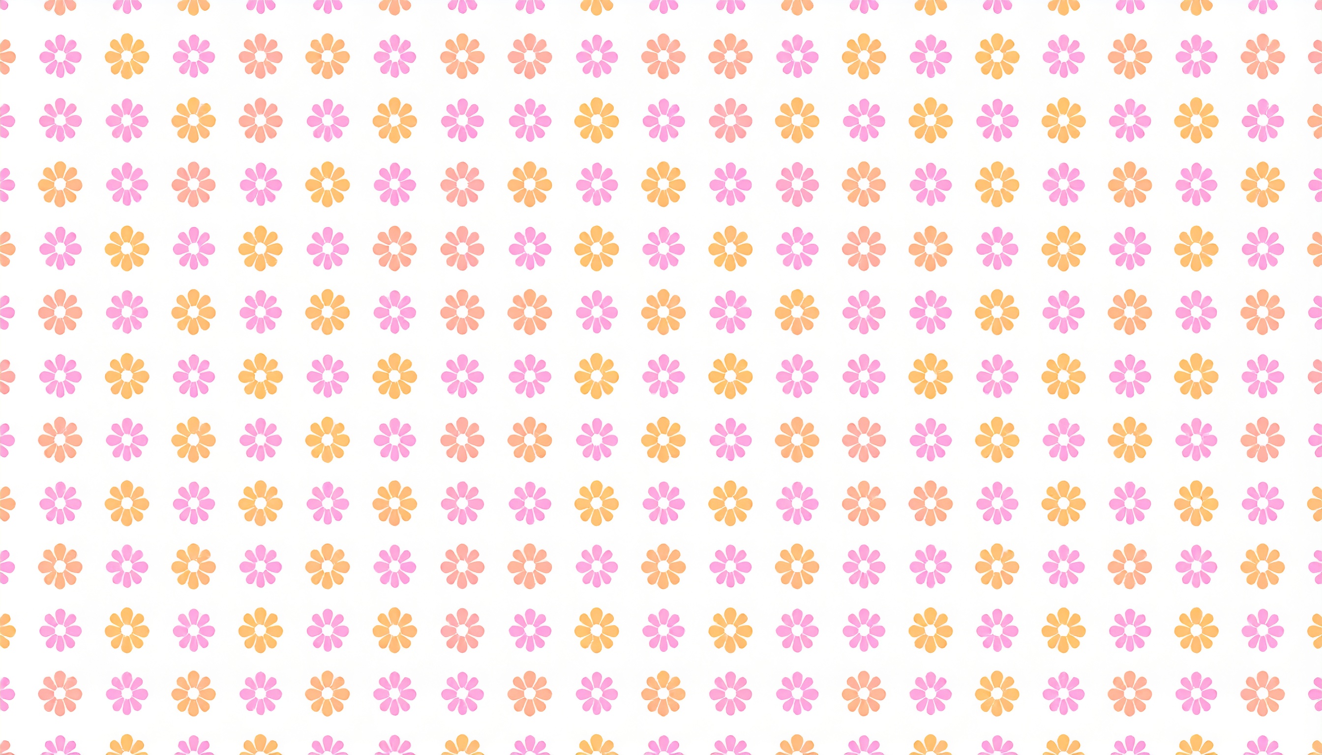 花柄の暖色背景画像