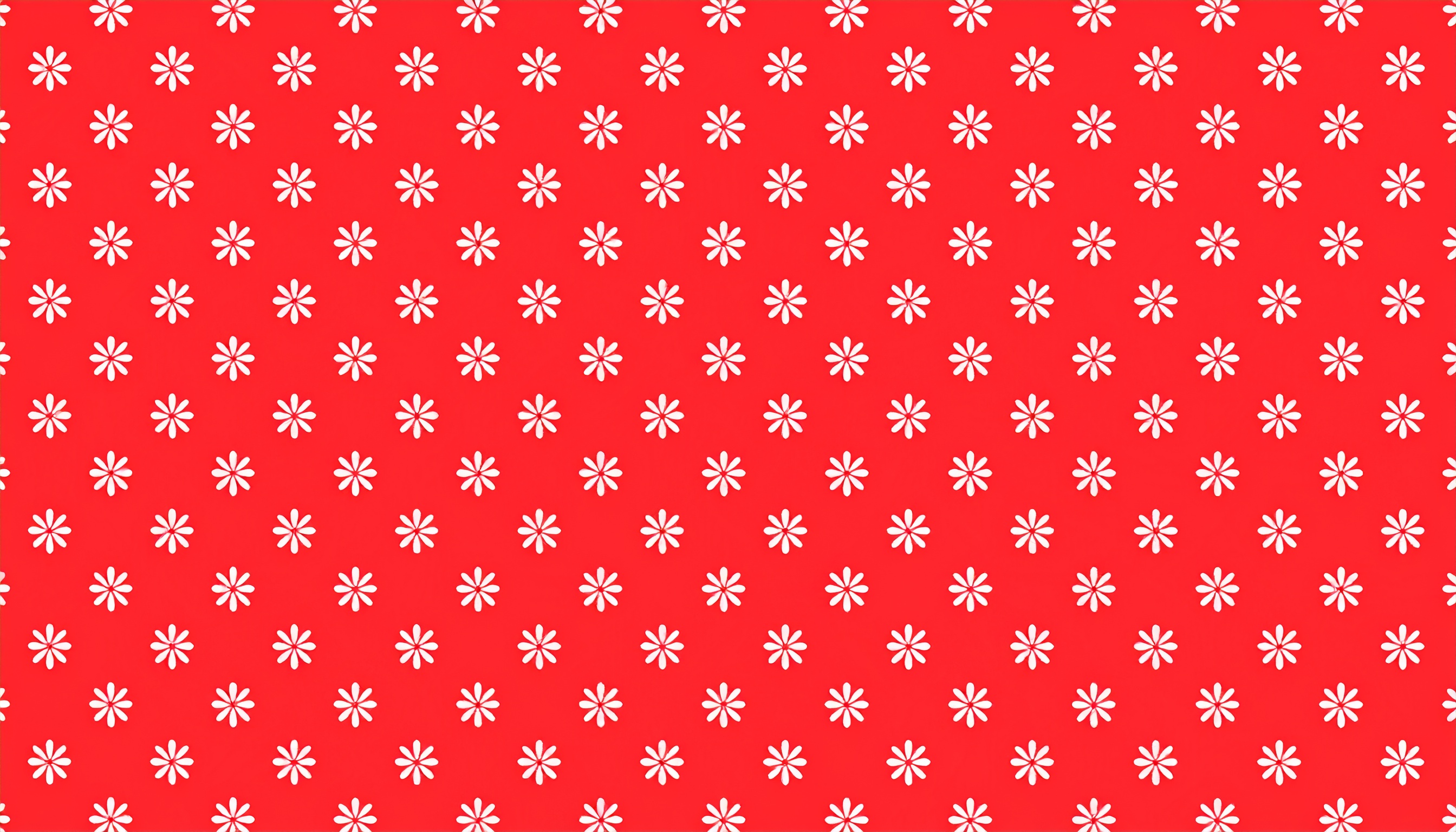 花柄の赤色背景画像