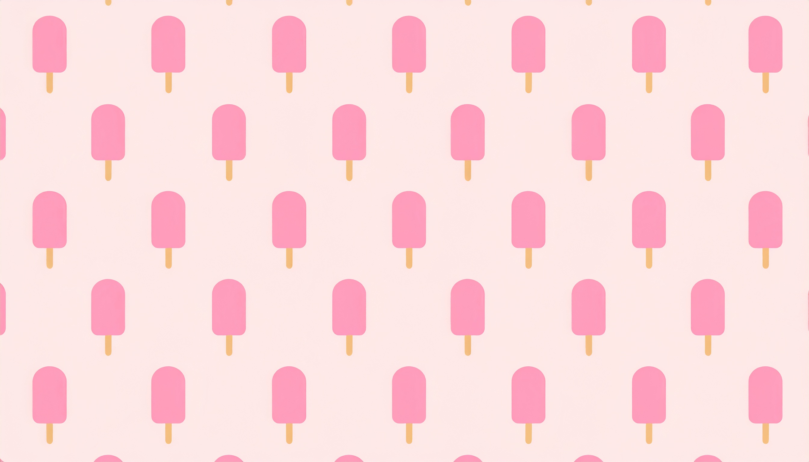 ピンクのアイスの量産型背景イラスト