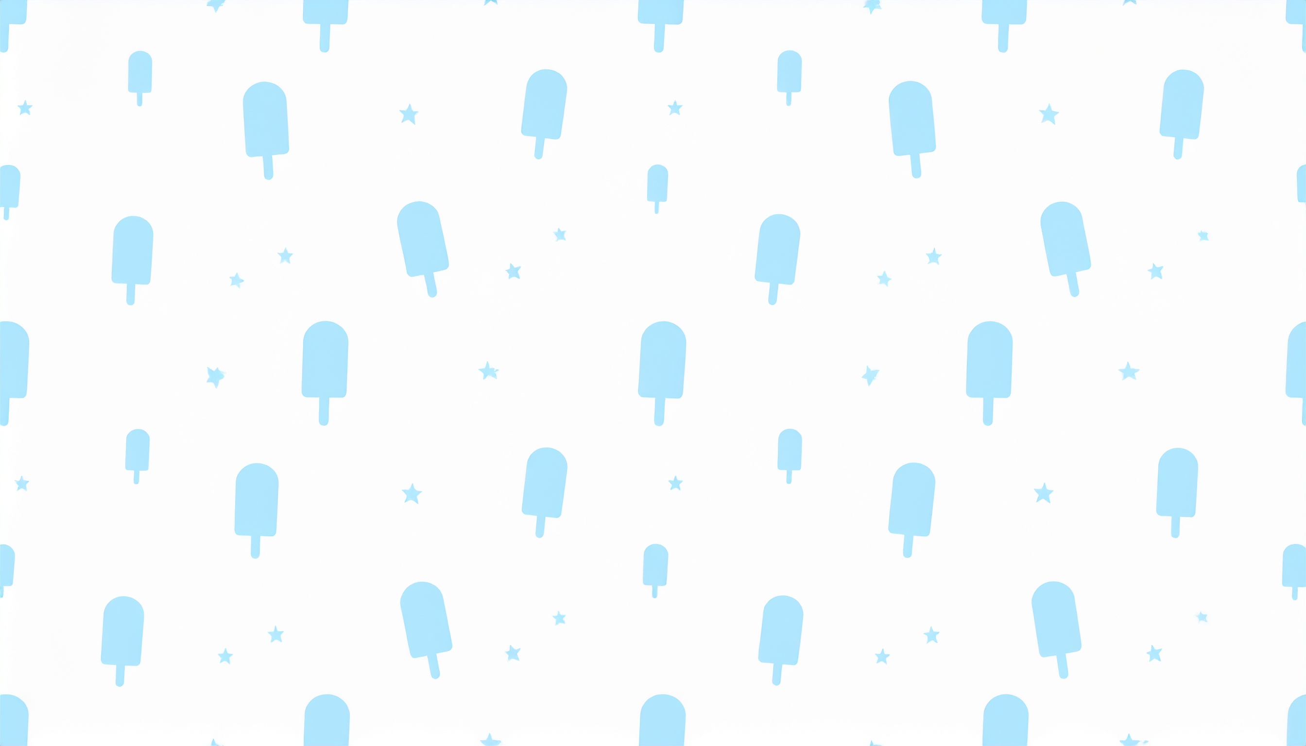 水色のアイスの量産型背景イラスト
