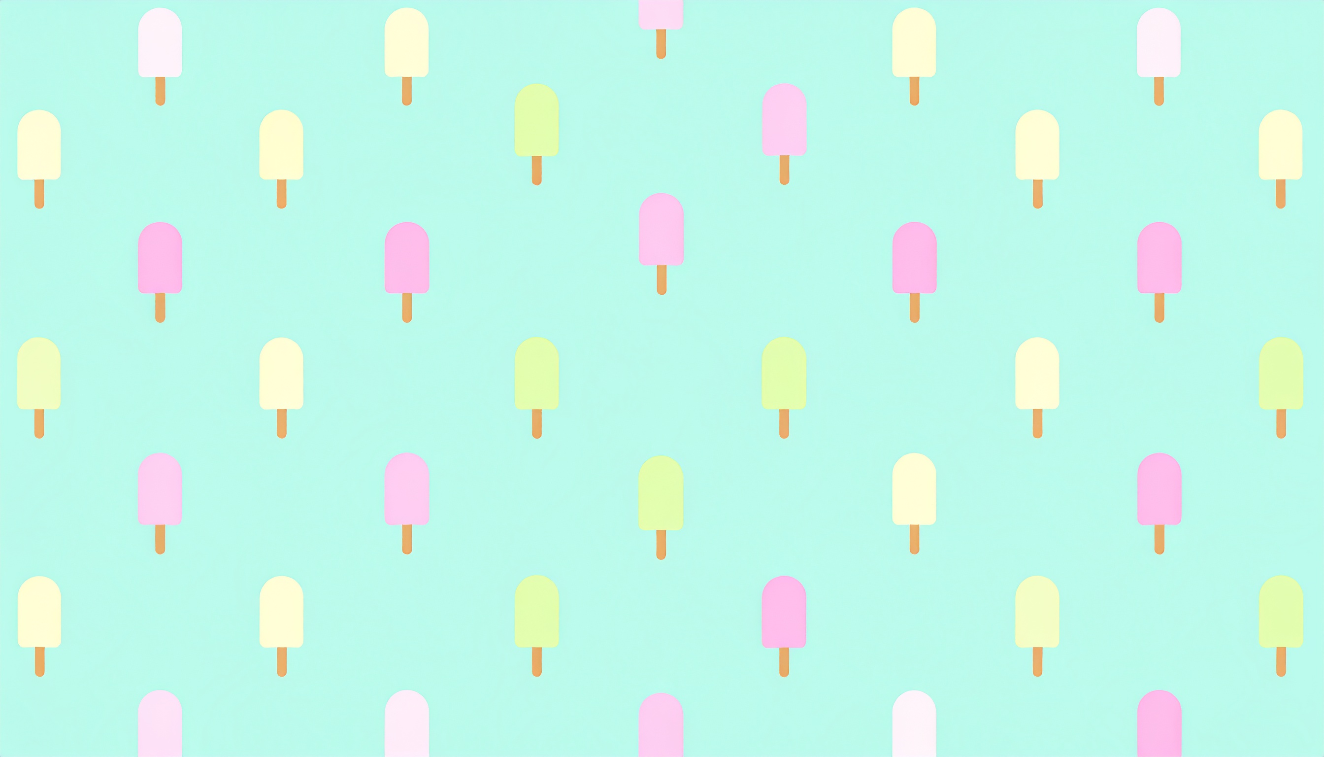 アイスキャンデーのかわいい量産型背景イラスト