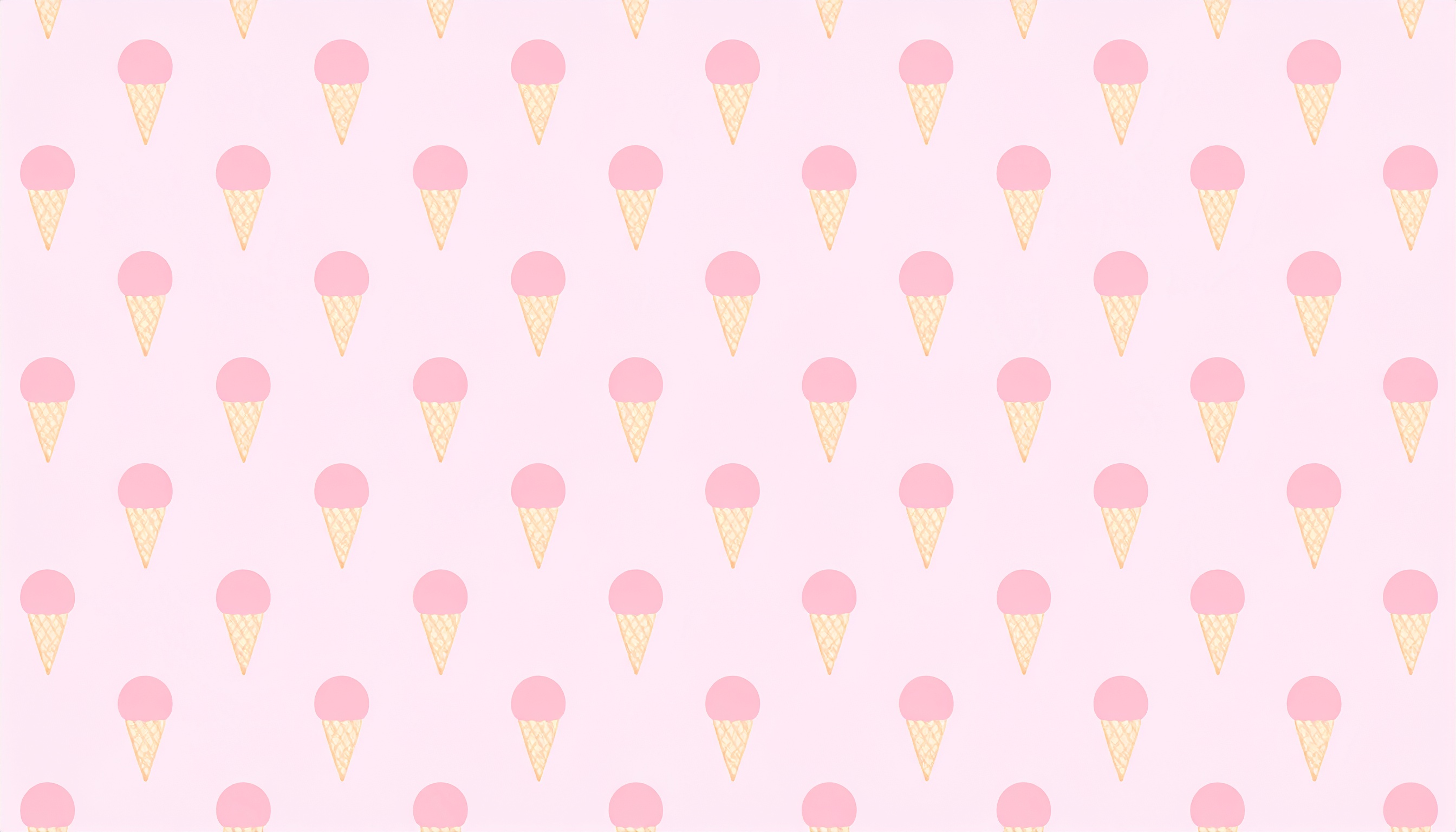 アイスクリームの量産型背景イラスト（ピンク）