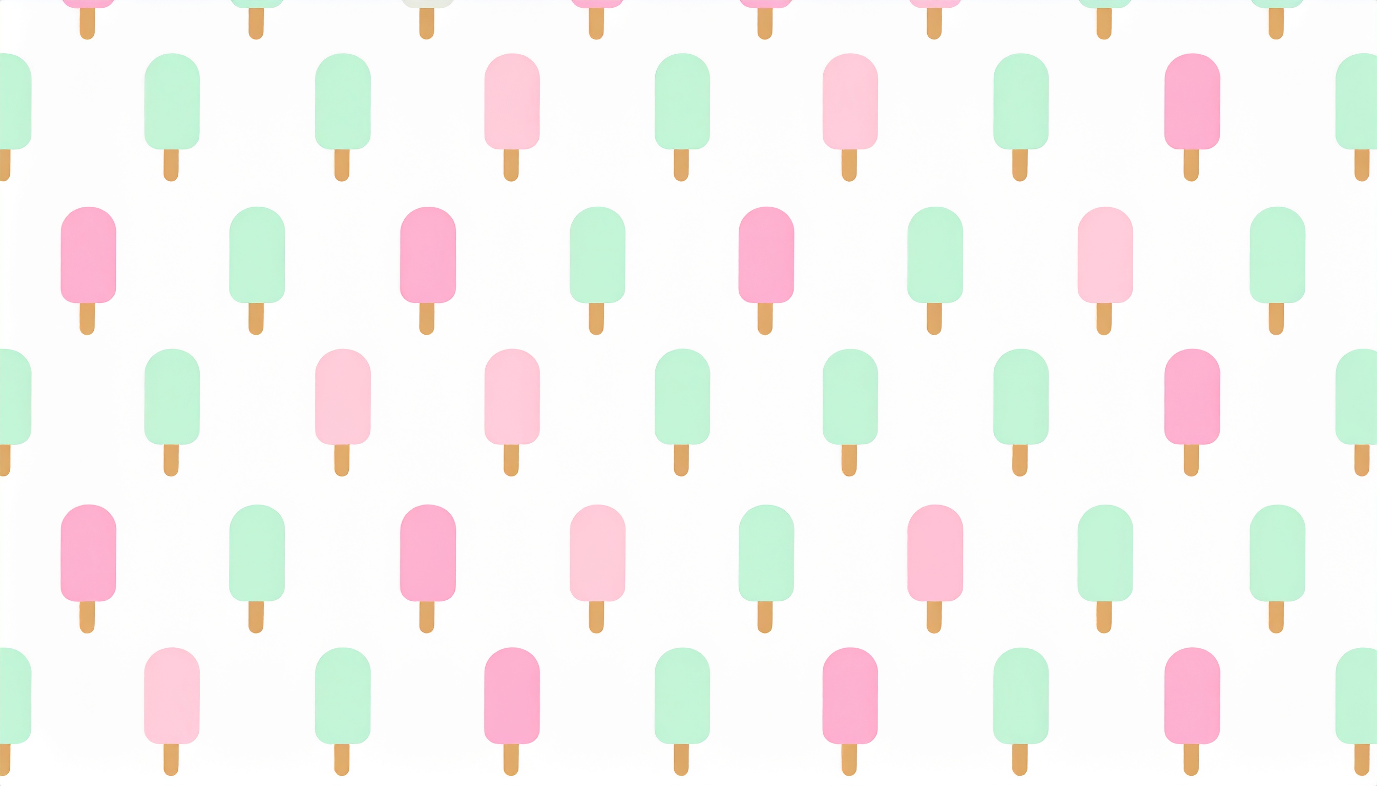 アイスキャンデーのかわいい量産型背景イラスト