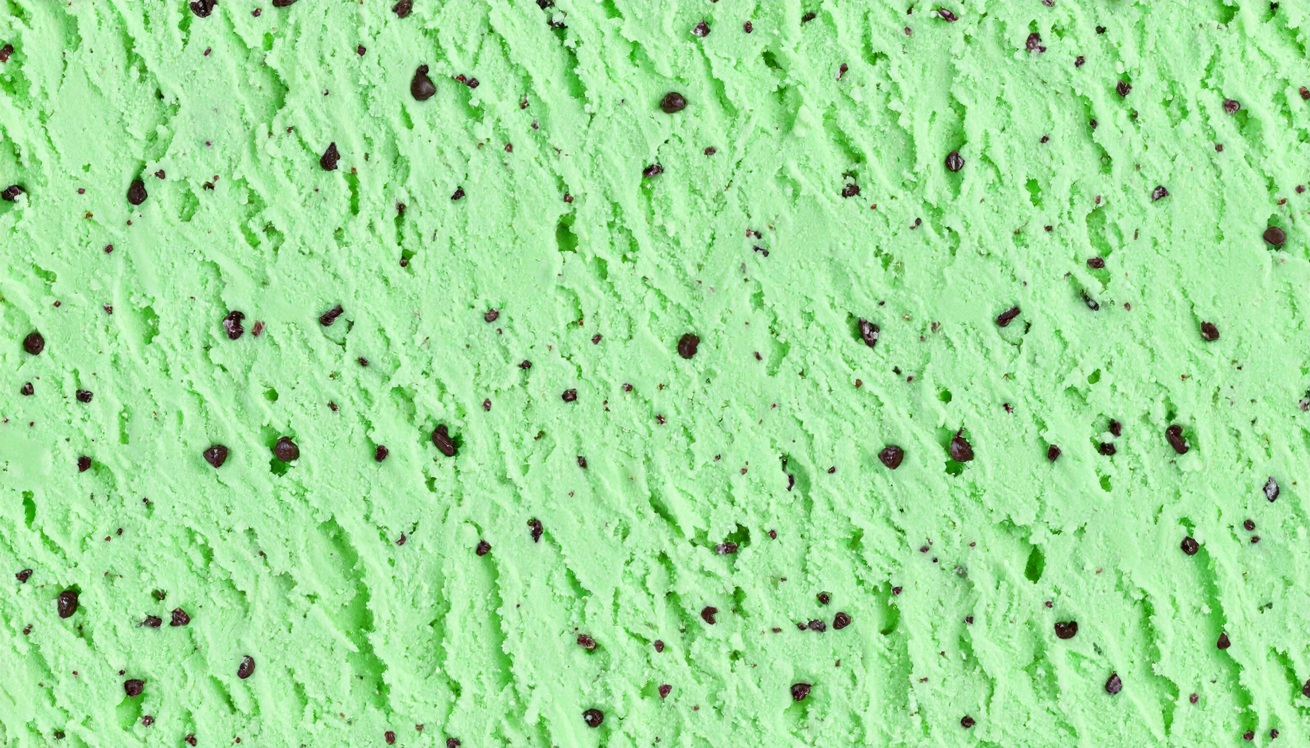 チョコミントアイスの背景フリー素材